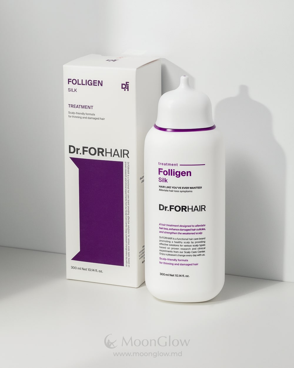 Відновлююча маска-кондиціонер Dr.FORHAIR Folligen Silk Treatment 300ml