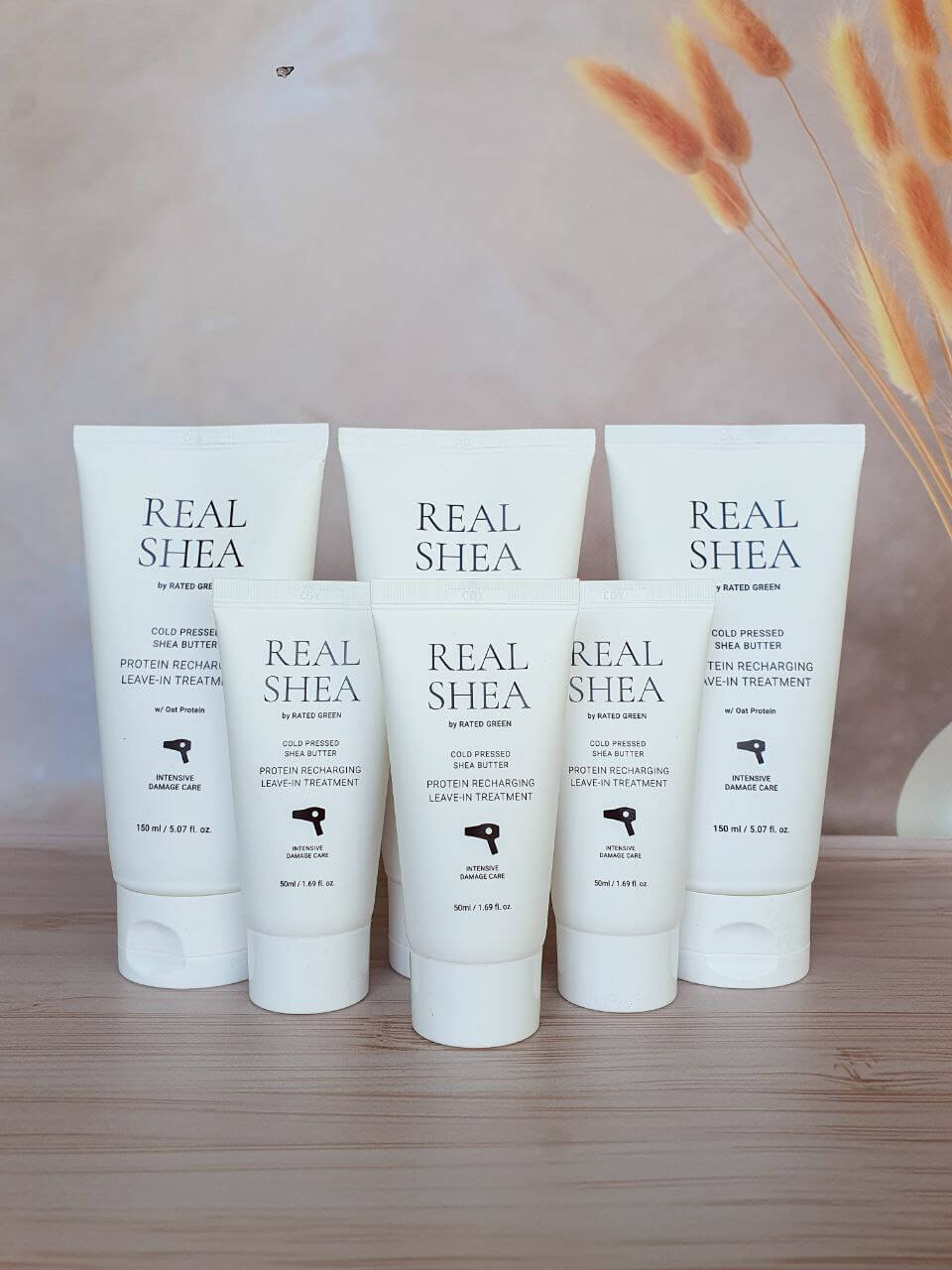 Термозахист Rated Green Real Shea Cold Pressed Shea Butter 150ml