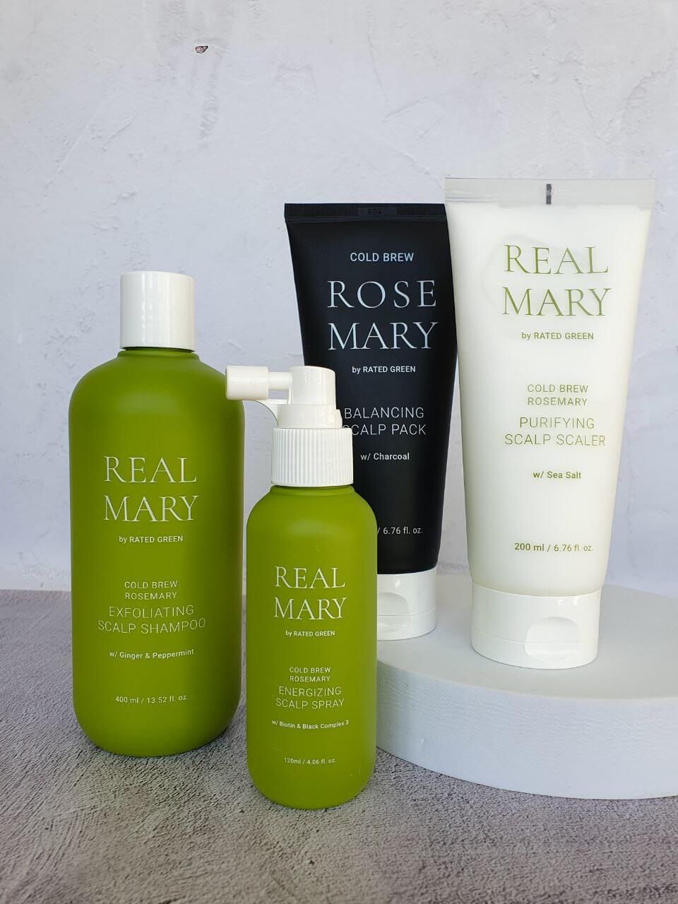 Енергетичний спрей Rated Green Real Mary Energizing Scalp Spray для шкіри голови з розмарином 120ml 775 грн