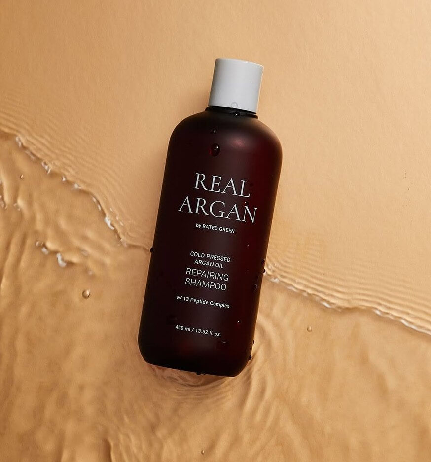 Відновлюючий шампунь з аргановою олією Rated Green Real Argan Repairing Shampoо 400ml