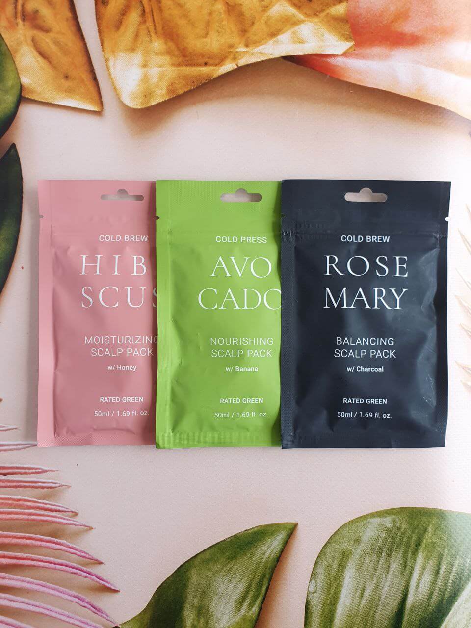 Зволожуюча маска з соком гібіскусу Rated Green Hibiscus Moisturizing Scalp Pack 50ml