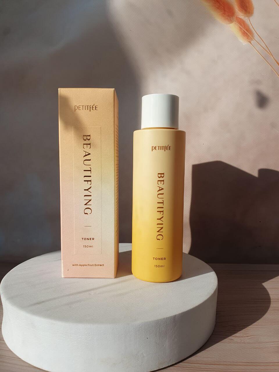 Тонер для обличчя Petitfee & koelf beautifying toner з ферментованим екстрактом камелії 150 мл