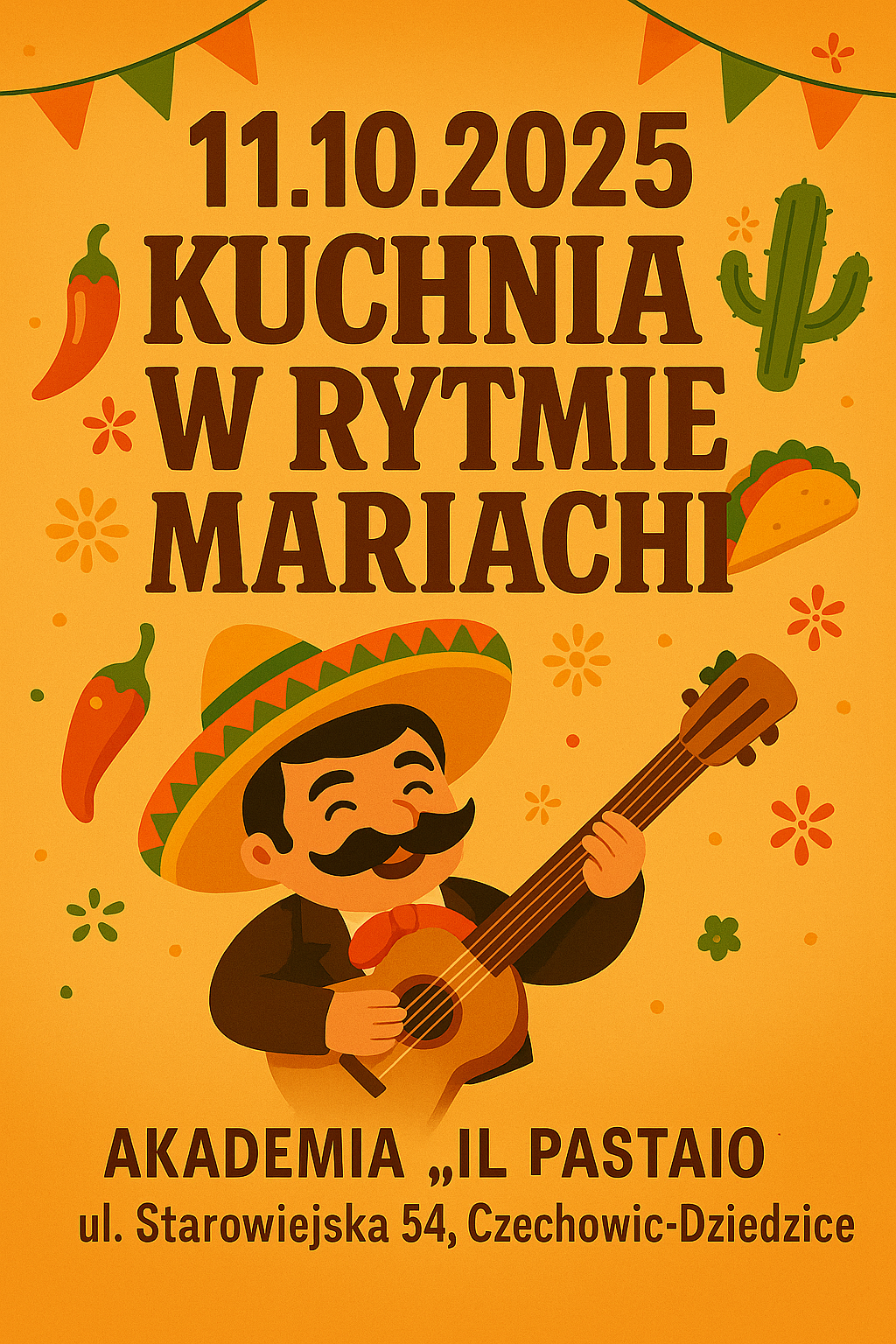 11.10.2025 10:00 - Kuchnia w rytmie Mariachi