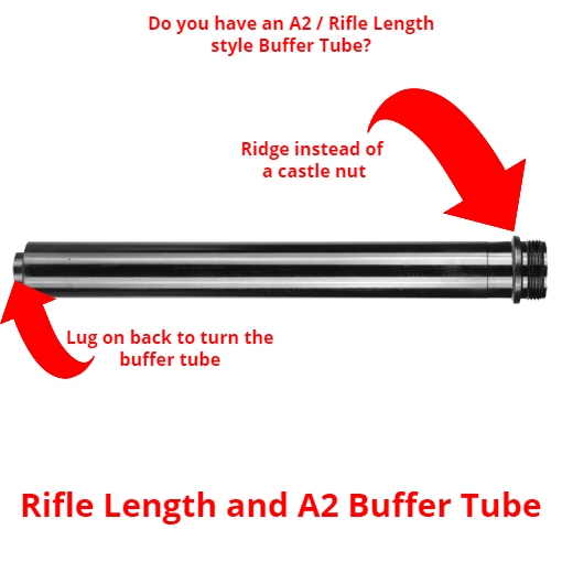 A2 Spacer – Holds the Buffer Retainer Pin for A2 Buffer Tubes and Rifle Length