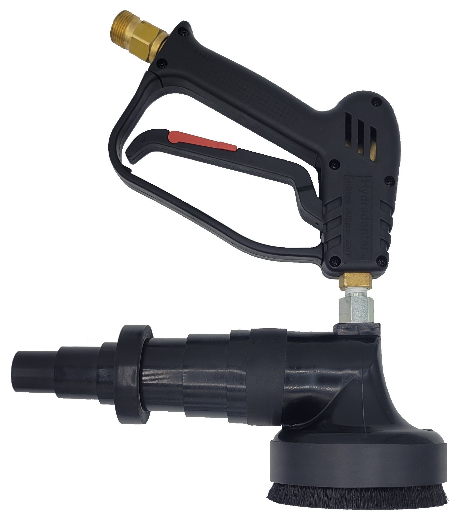 Pressure Washer Tool | Wet Vacuum Accessory | 3300 PSI, 3 GPM | 1.0" to 2.5" Hose Cuff | Water Moccasin