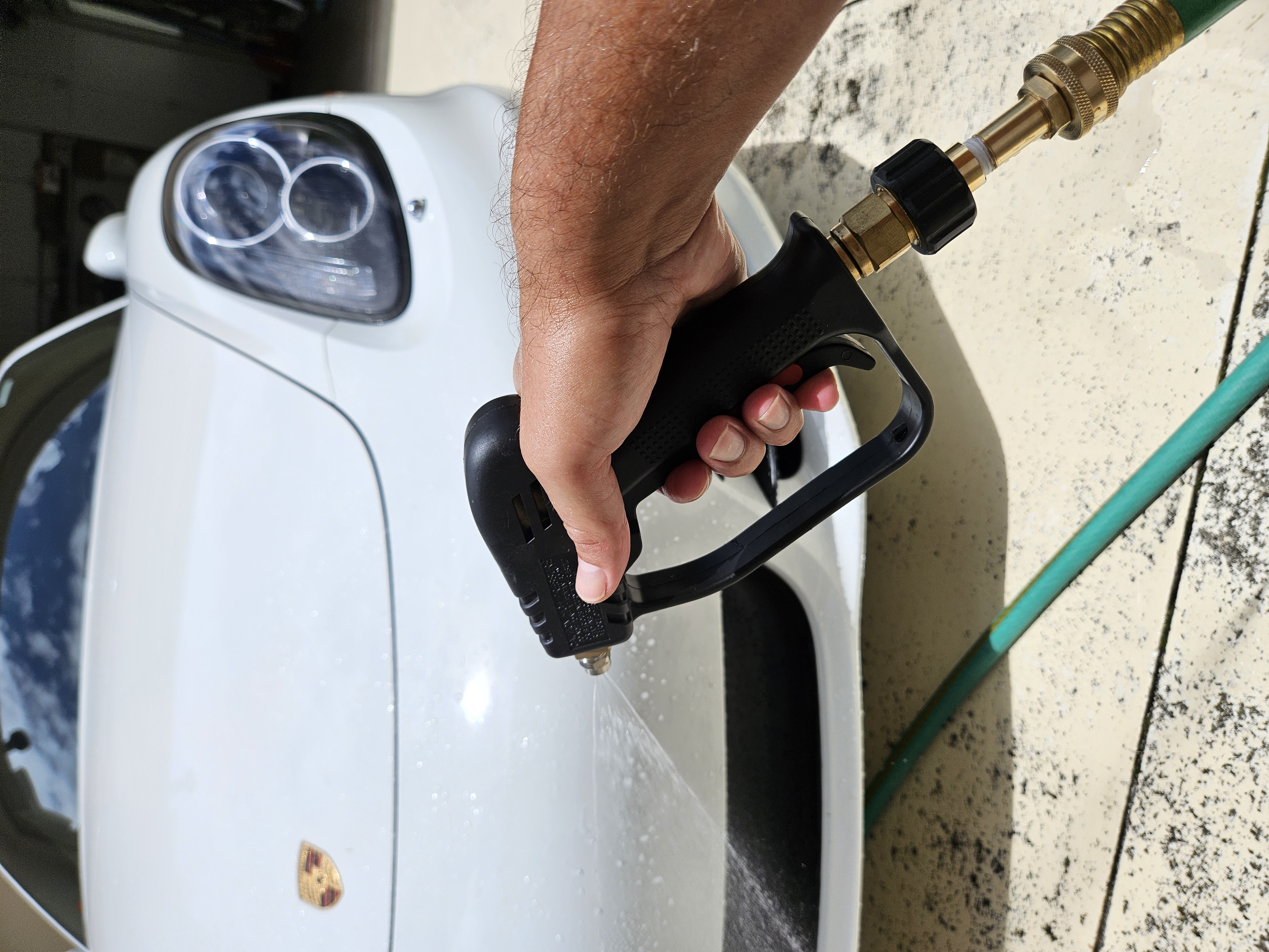 M22-15mm X 3/4" Garden Hose to Spray Gun Adaptor Adapter