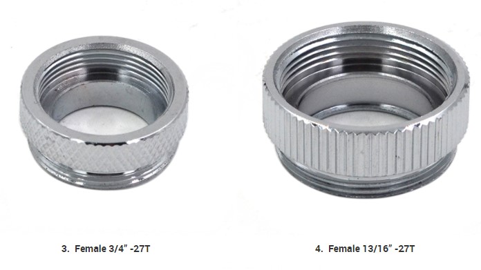 Faucet to garden hose adapters