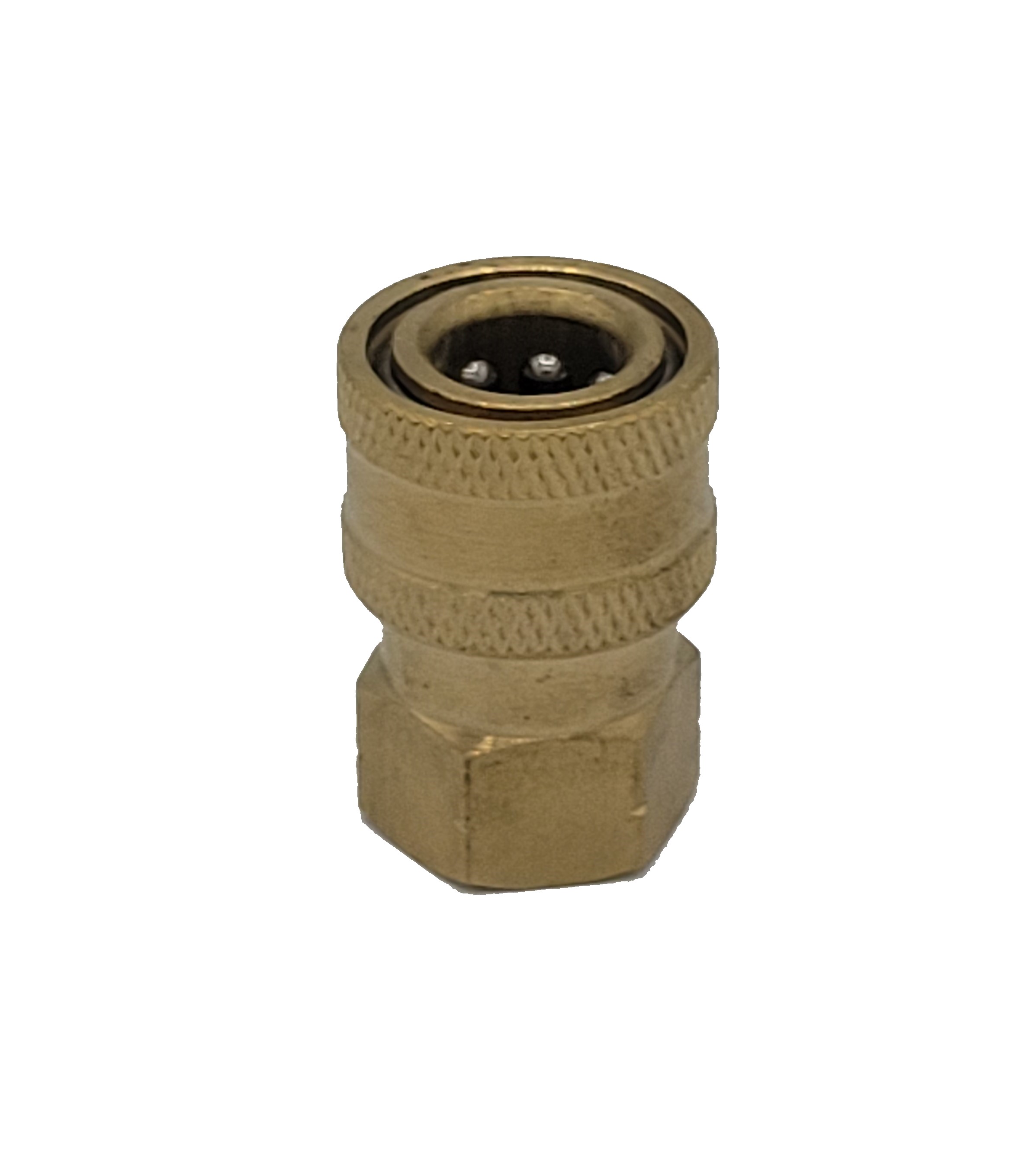 1/4 Inch Quick-Coupler Female For Use With 1/4 Inch Male Plug