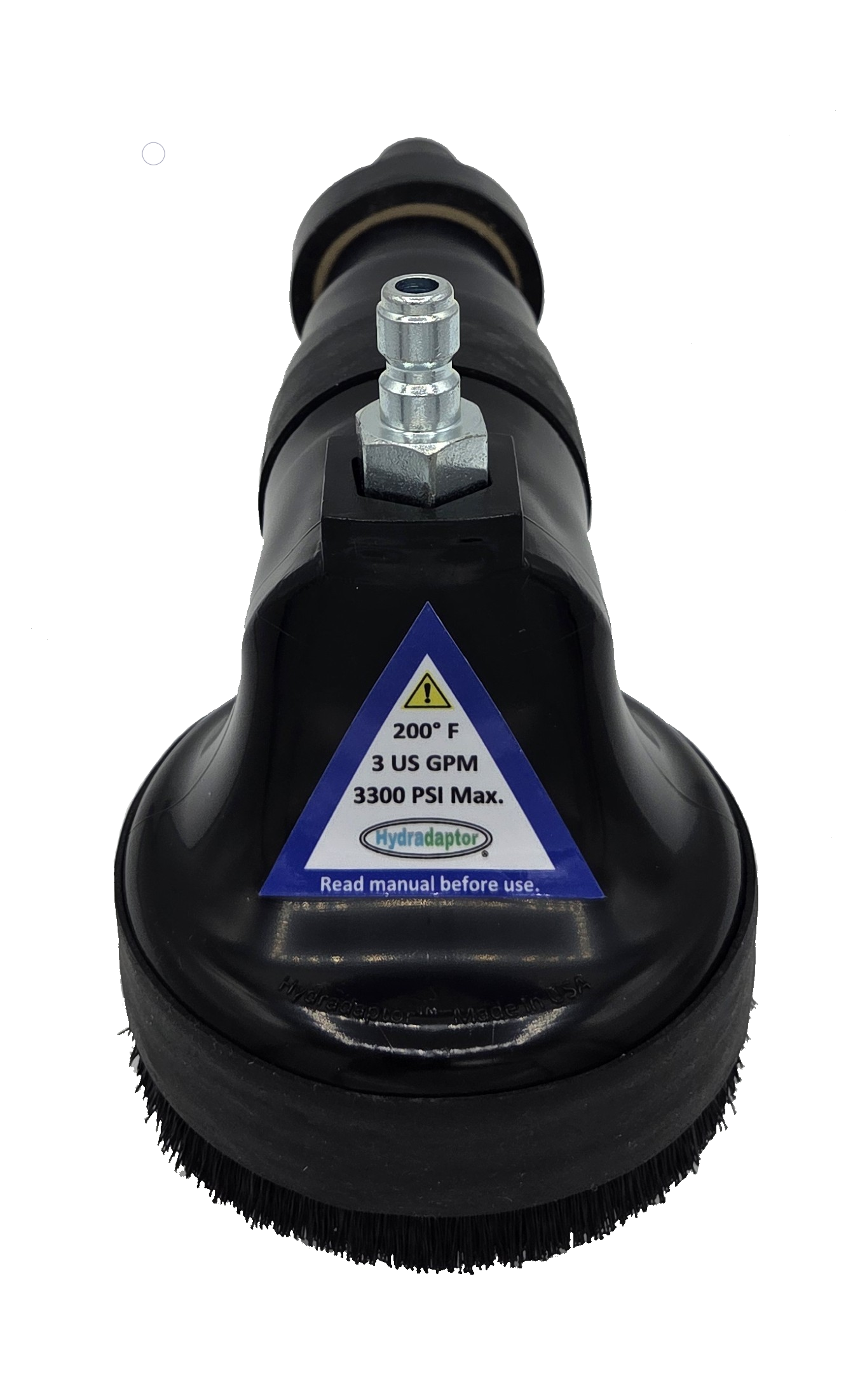 Pressure Washer Tool | Wet Vacuum Accessory | 3300 PSI | 3 GPM | 1/4" Quick Connect | Hydrus Plug