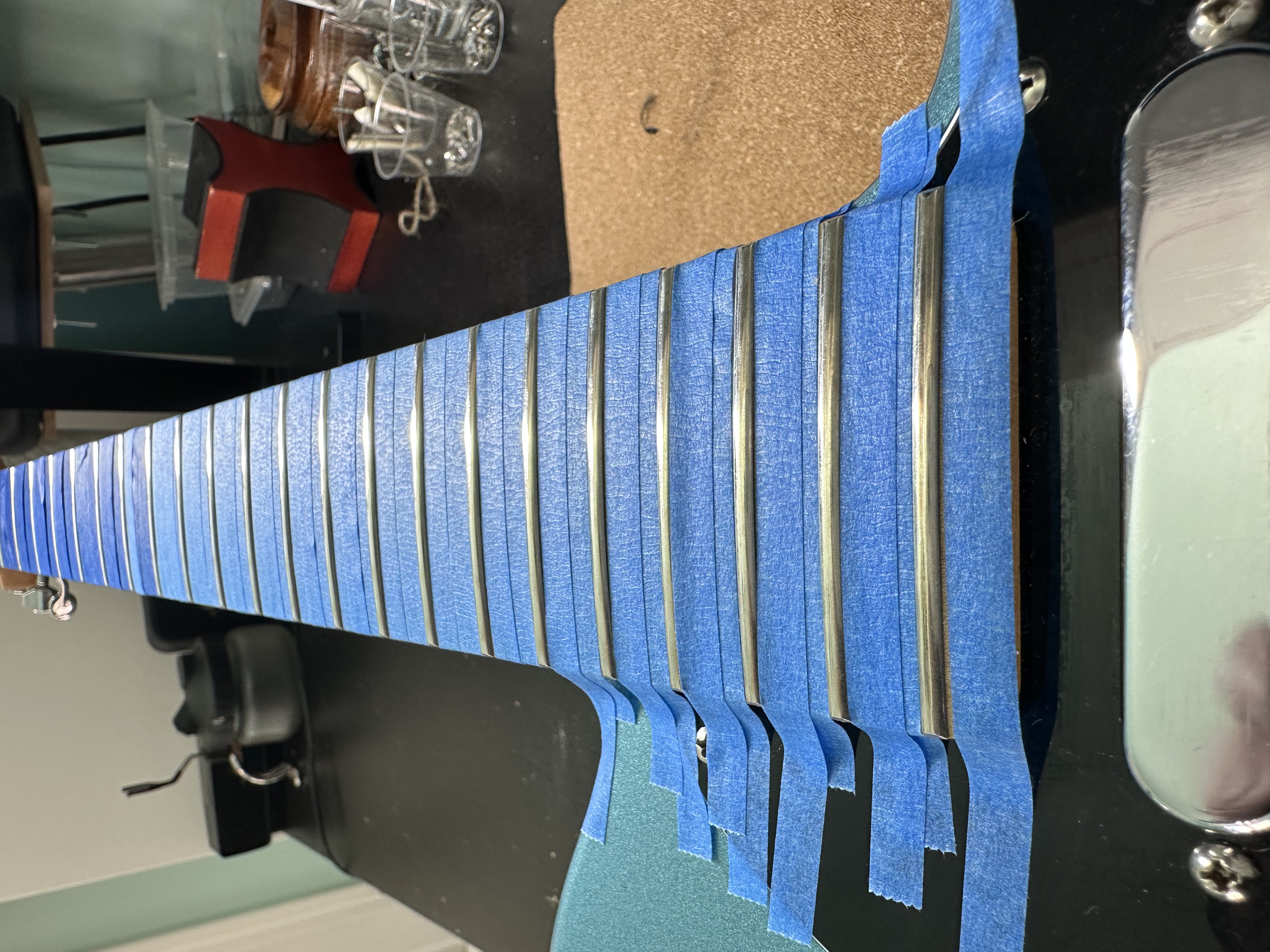 Fret Leveling & Polishing ( 6 Step)