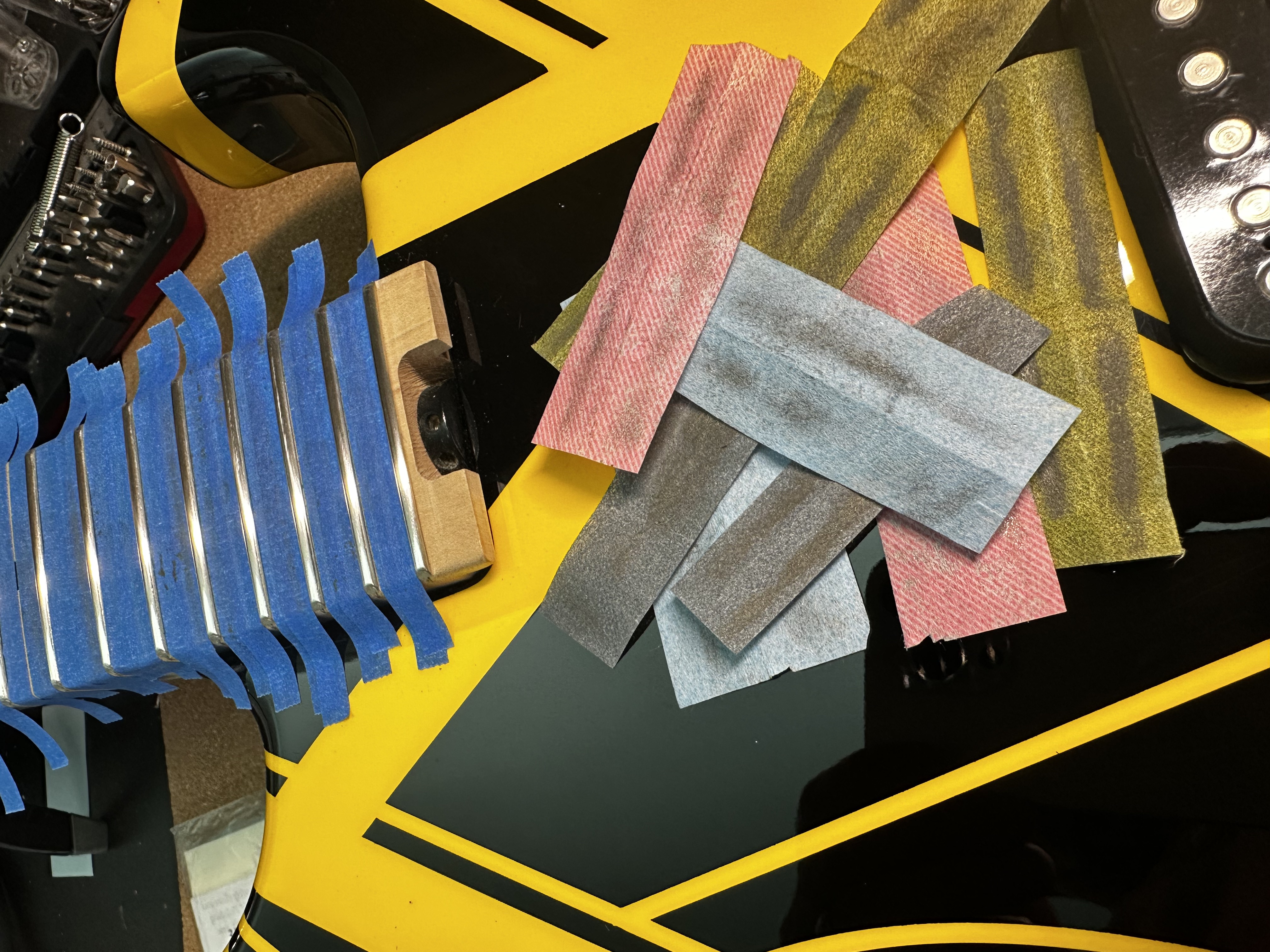 Fret Leveling & Polishing ( 6 Step)