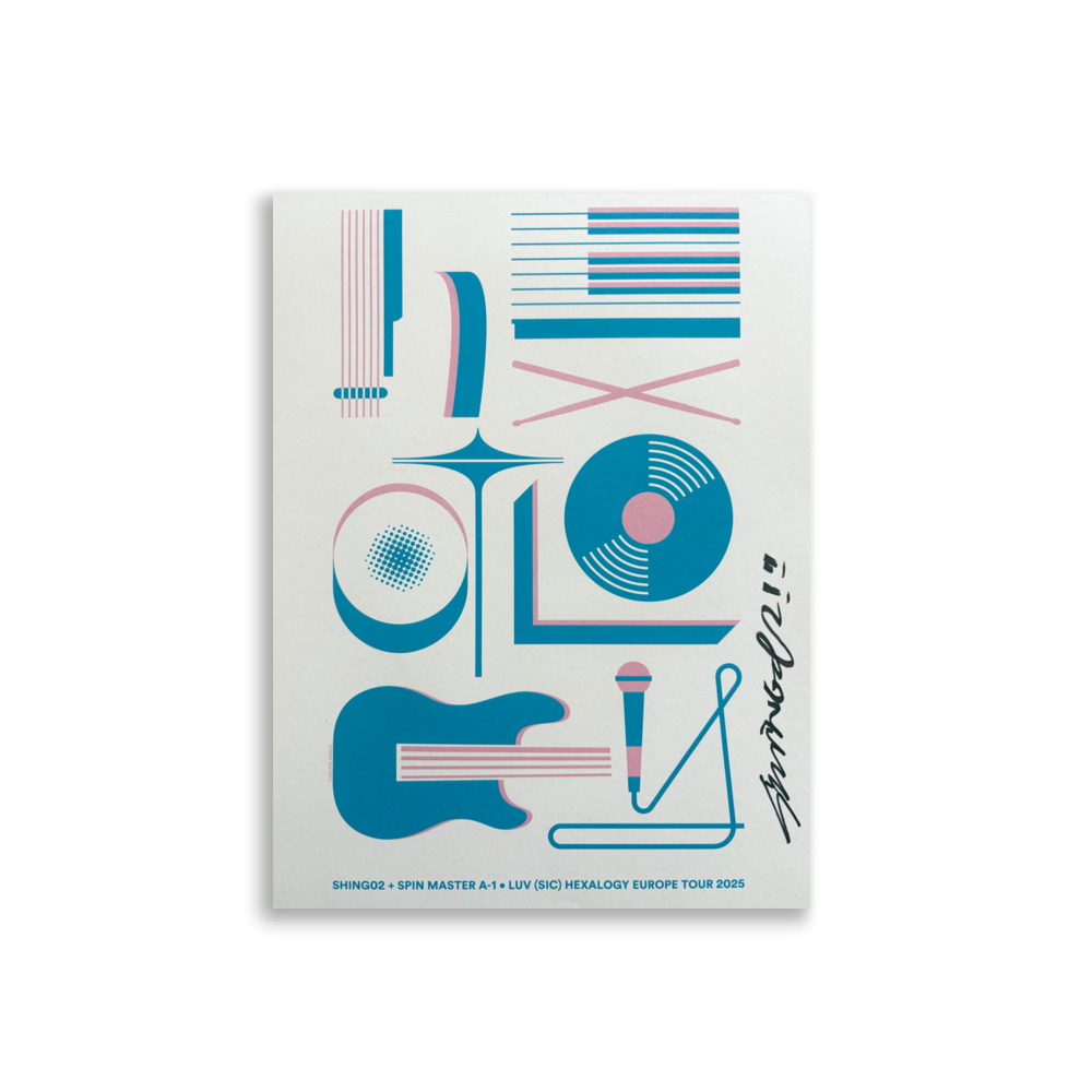 Luv(sic) Hexalogy Tour A3 Poster