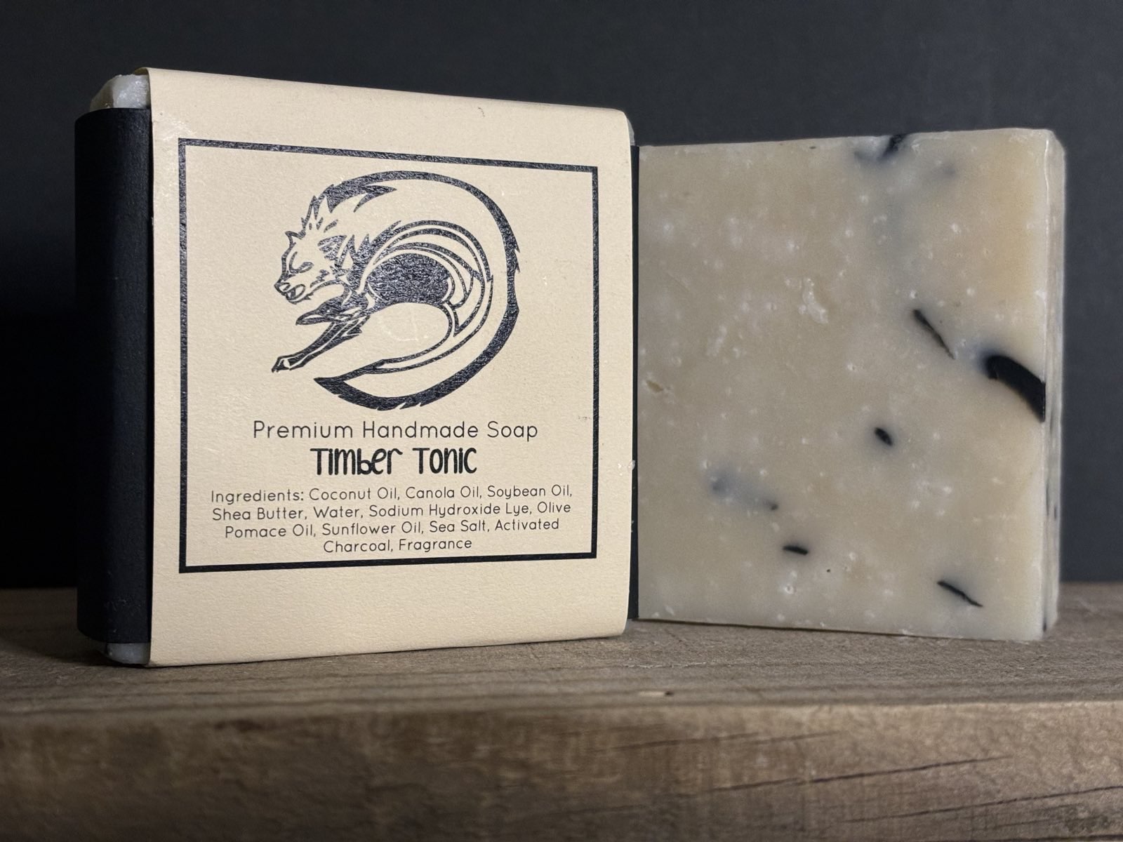 Timber Tonic - Cedarwood, Tea Tree and Activated Charcoal