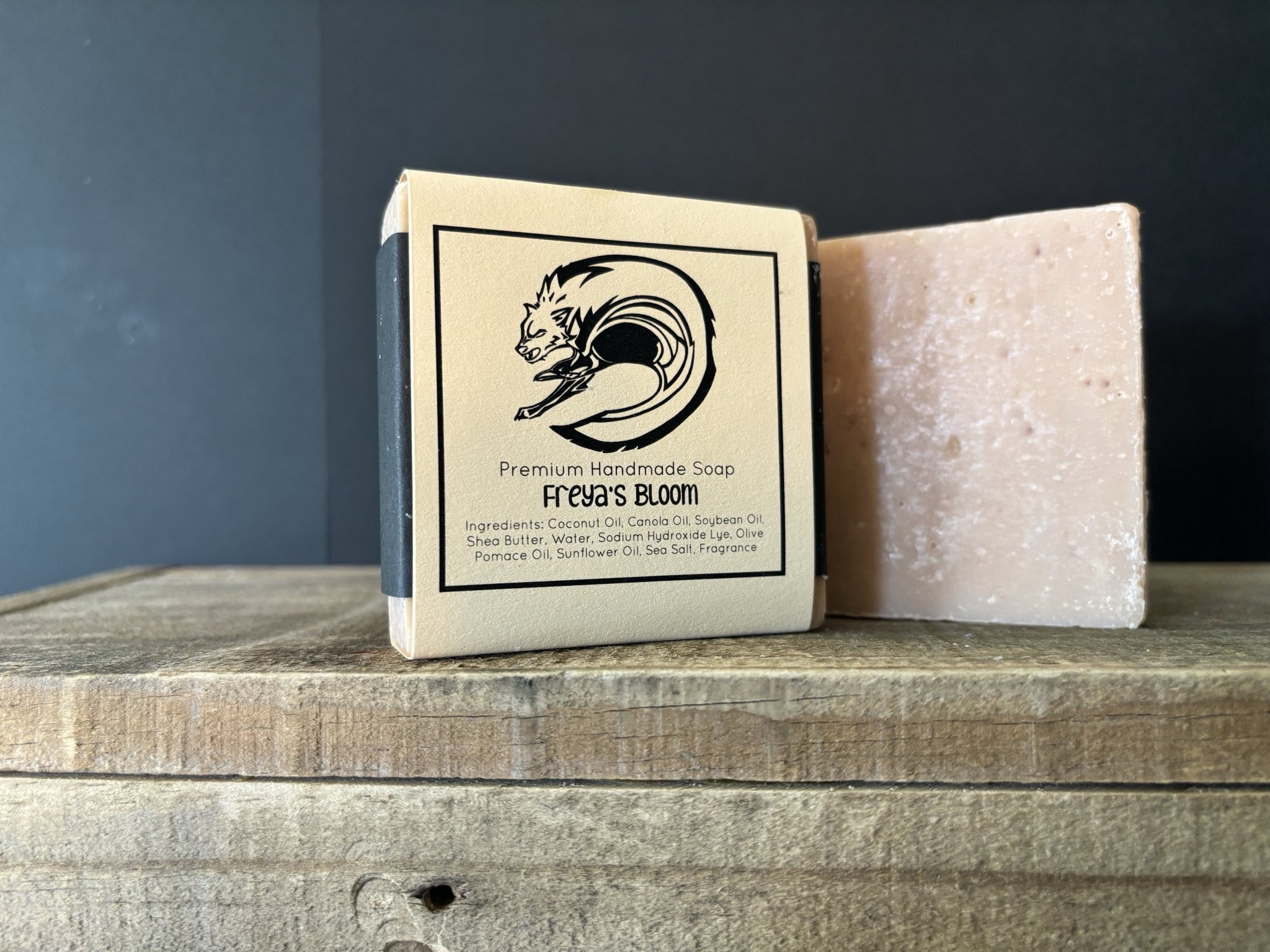 Freya's Bloom - Sandalwood, Rose and a Sea Salt Exfoliant  