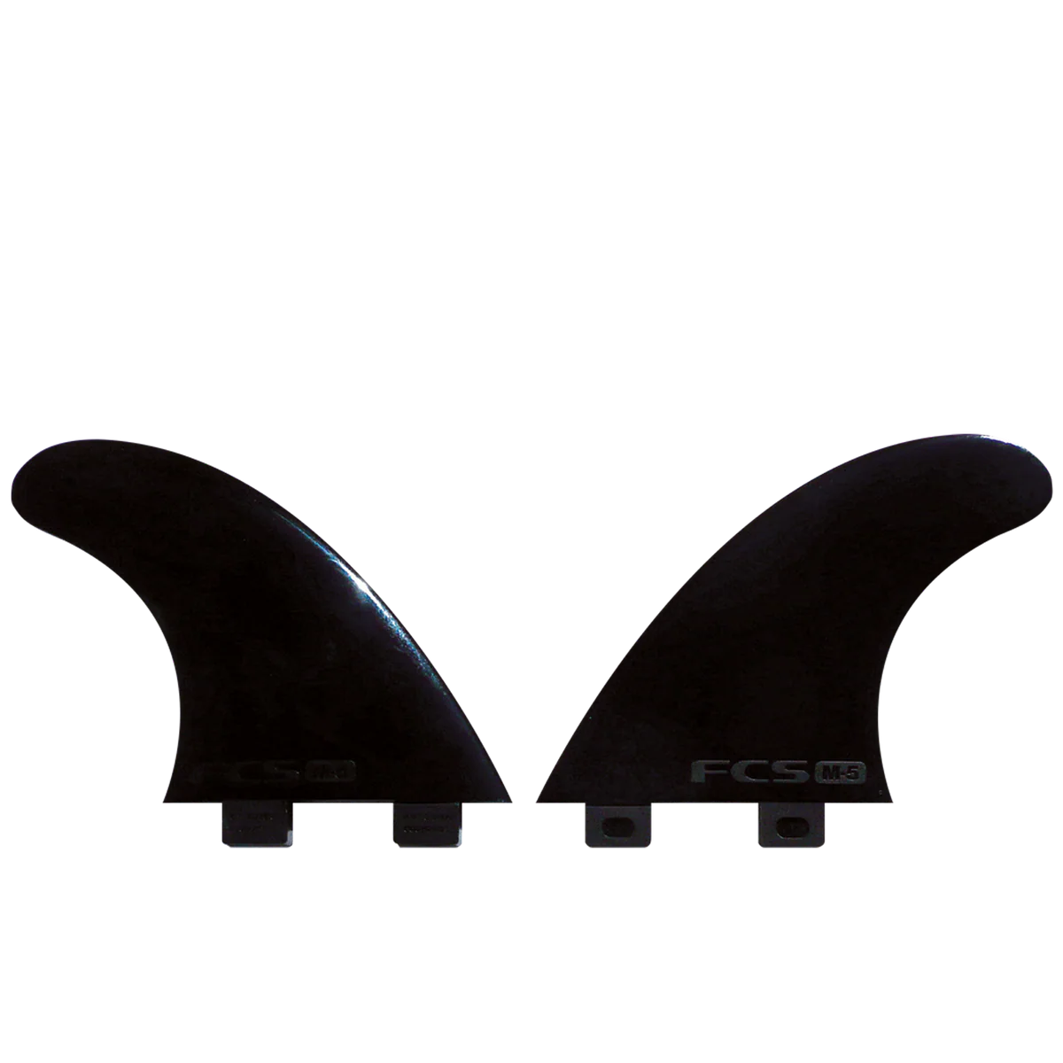Twin Side Fin set FCS M5