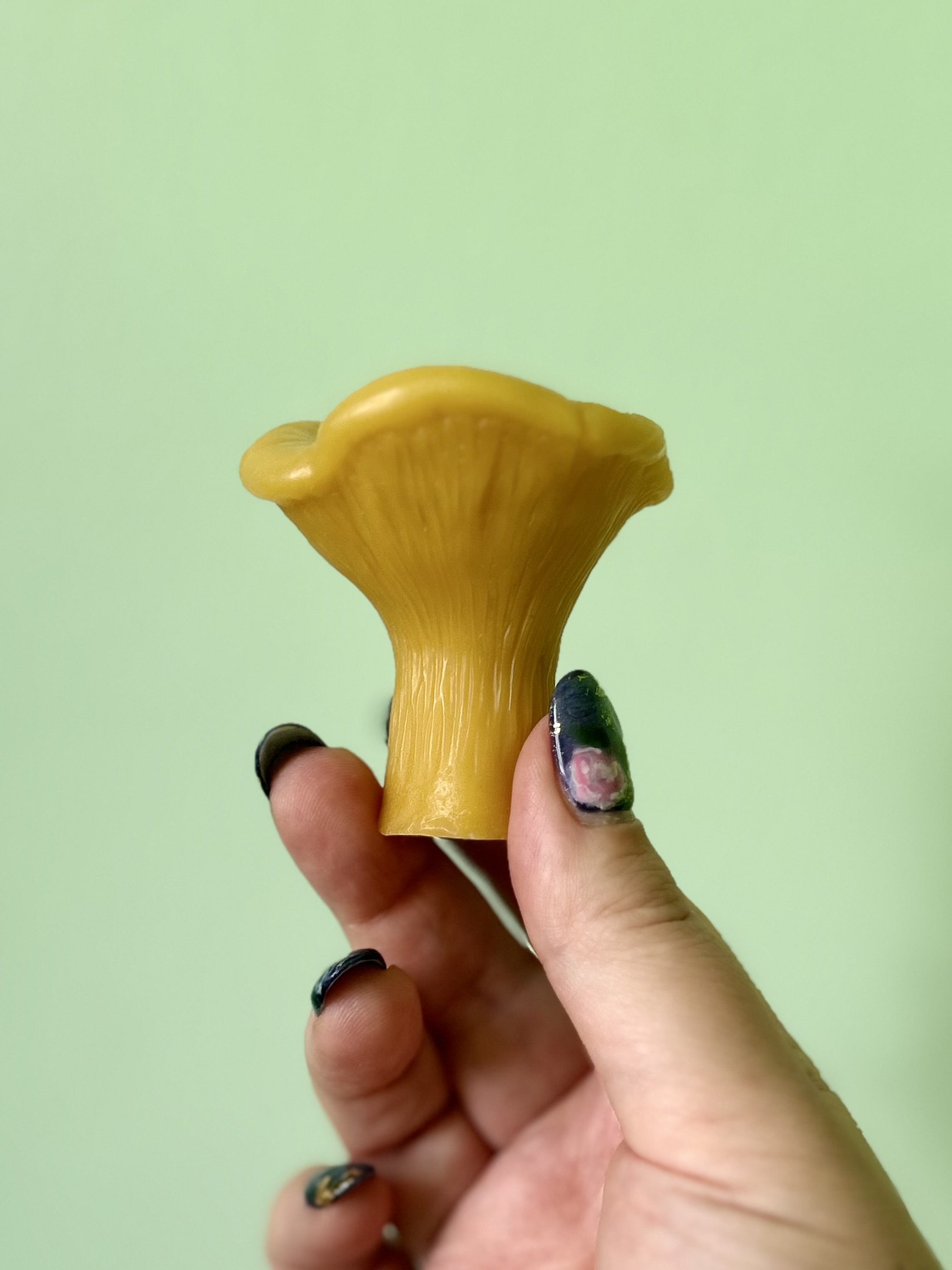 Chanterelle Mushroom Candle