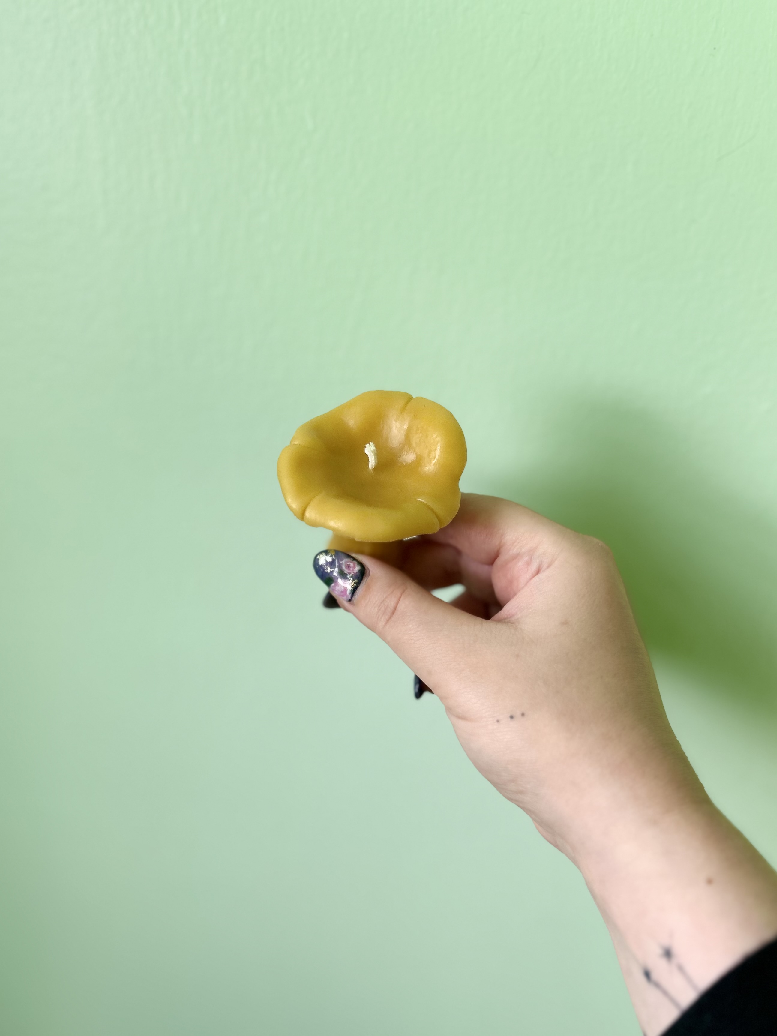 Chanterelle Mushroom Candle