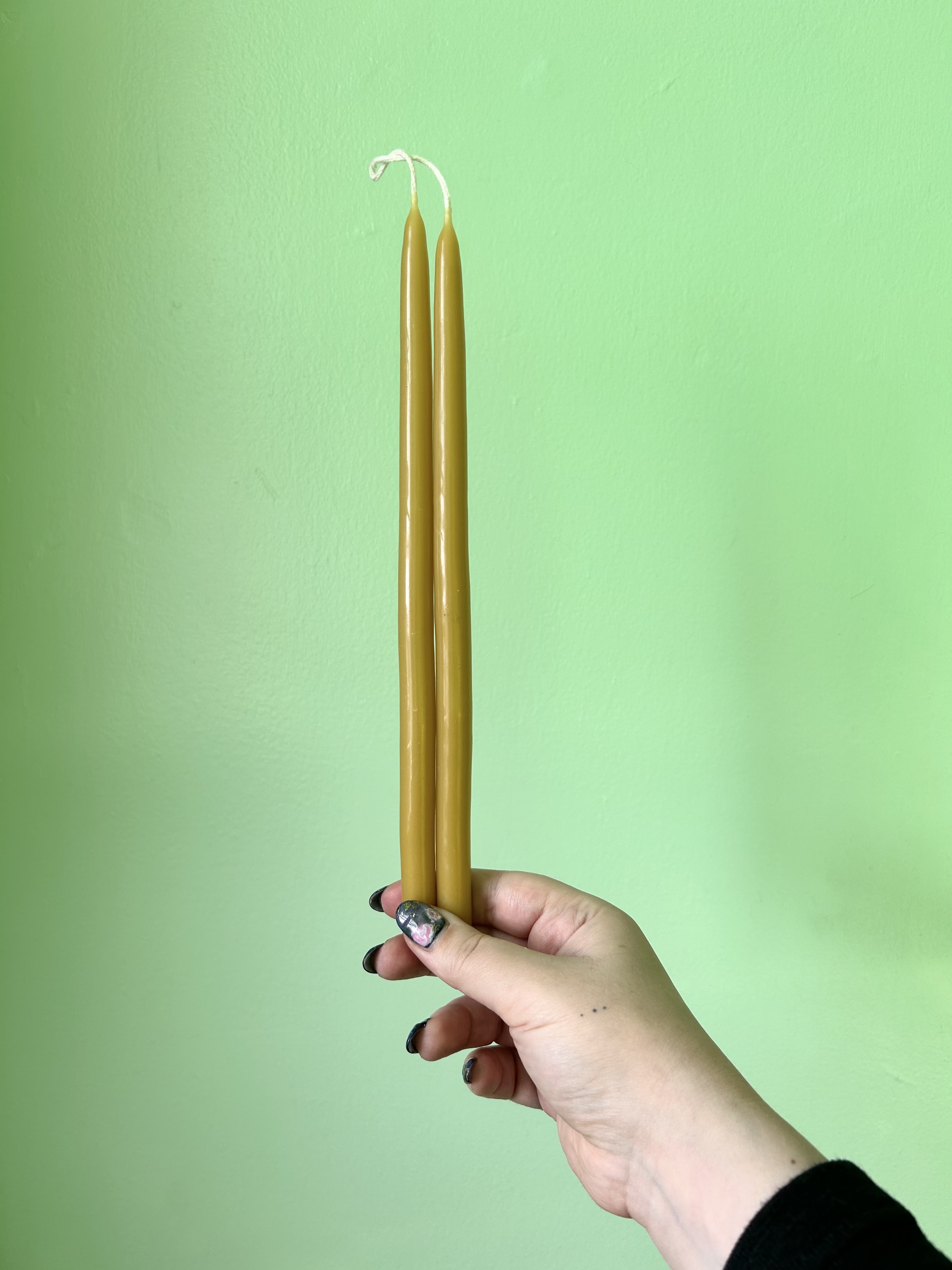 Thin Taper Candle Pair