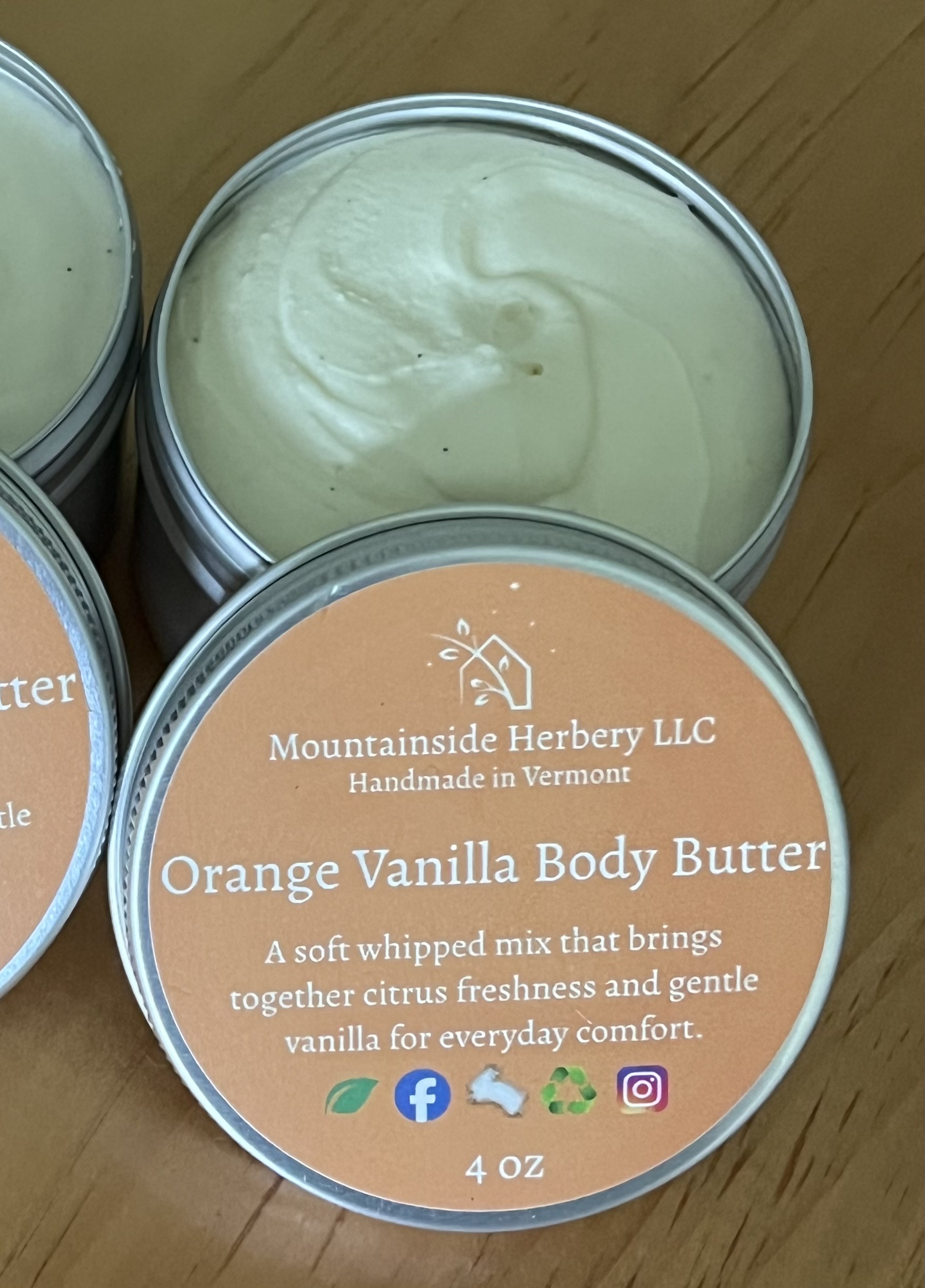 Whipped Orange Vanilla Body Butter