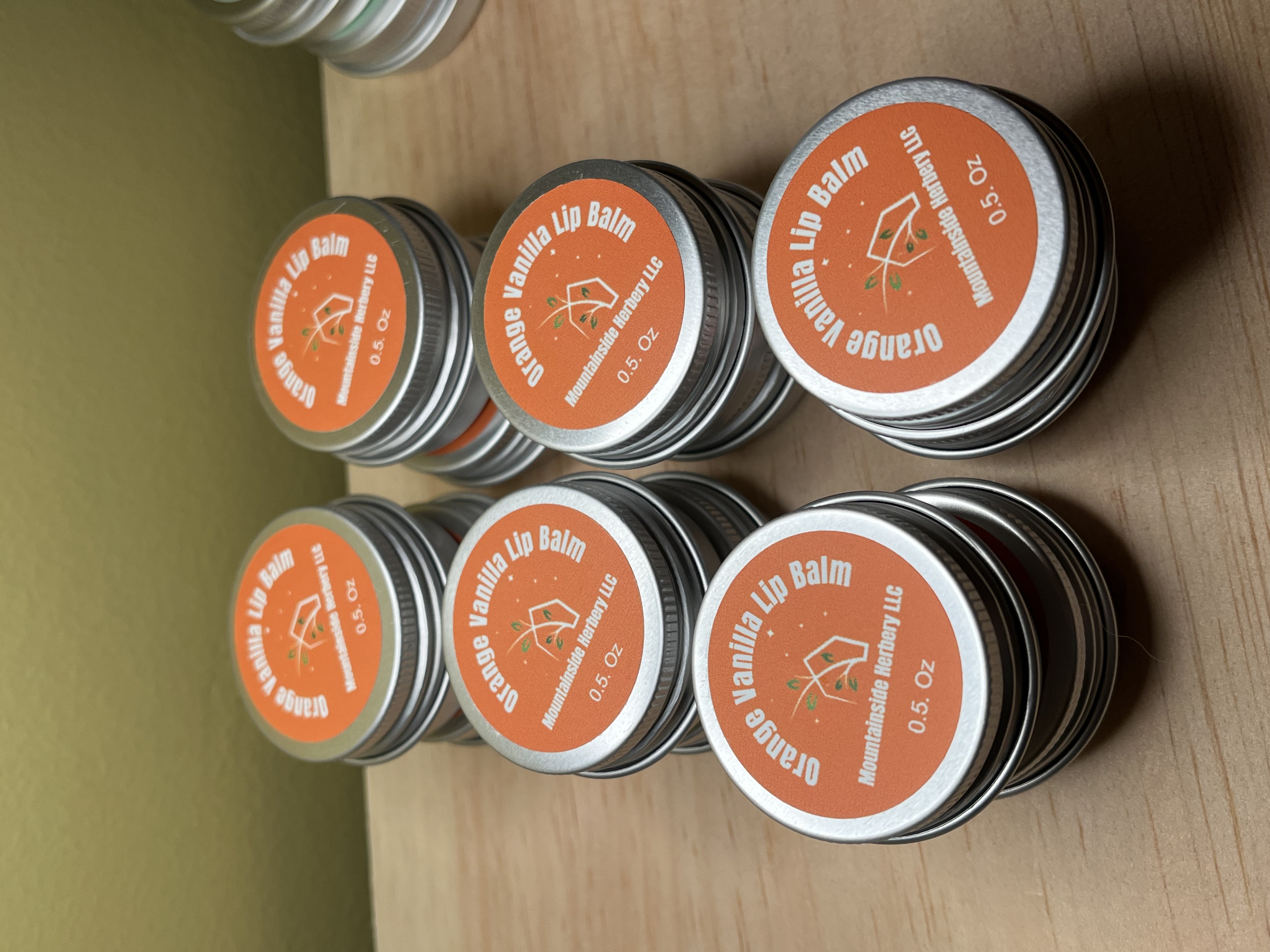 Orange Vanilla Lip Balm