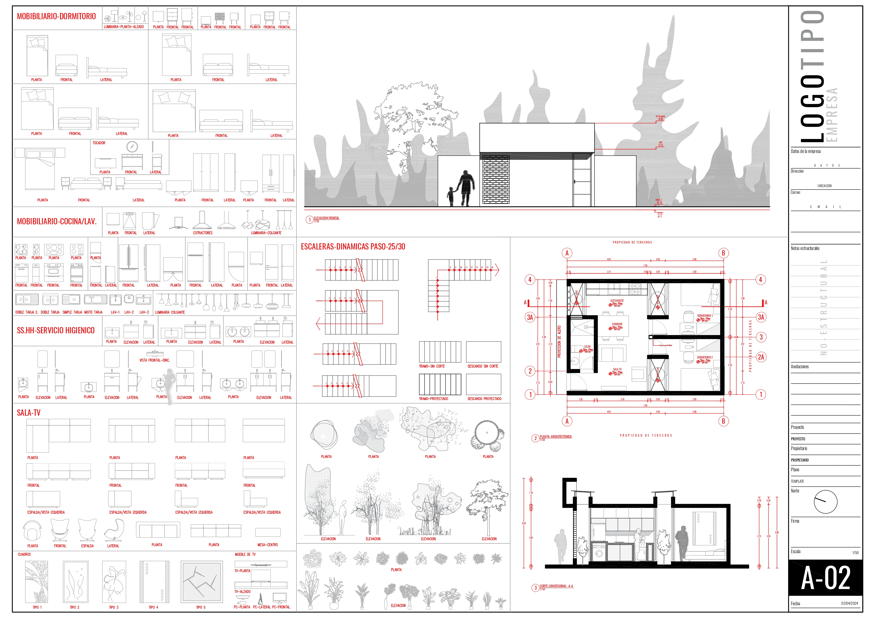 PLANTILLA ARQUITECTONICA