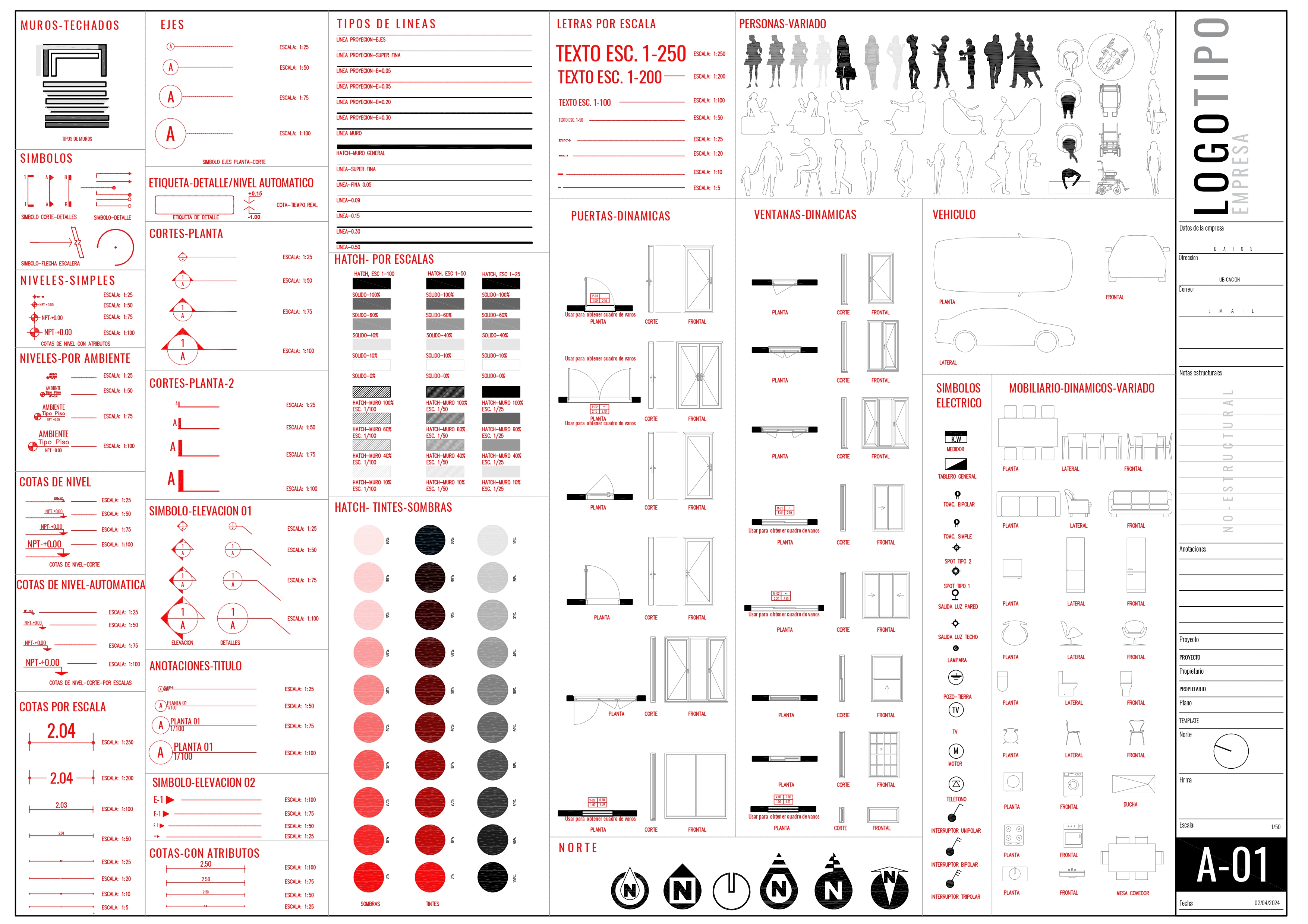 PLANTILLA ARQUITECTONICA