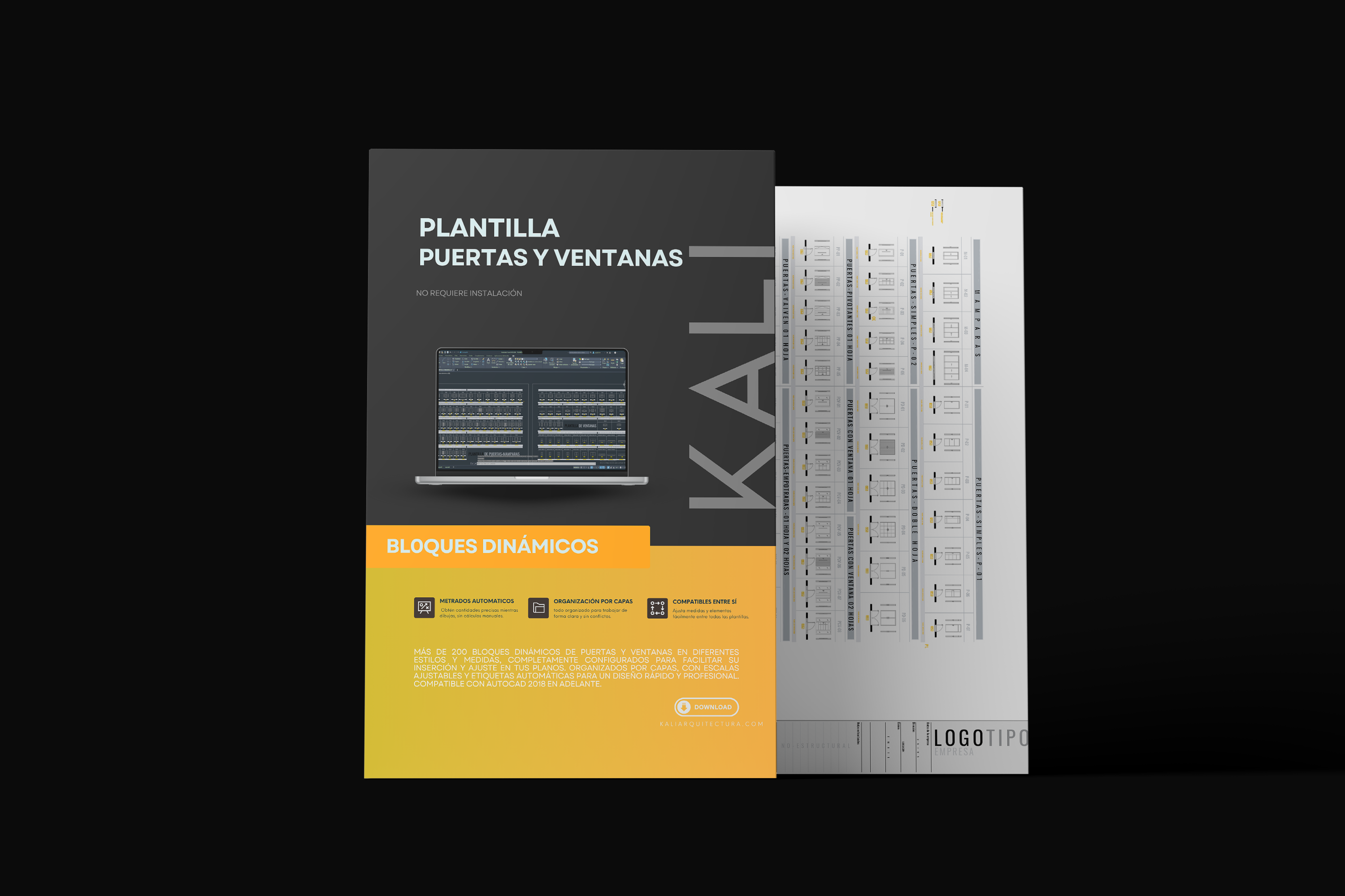 PLANTILLA PUERTAS Y VENTANAS