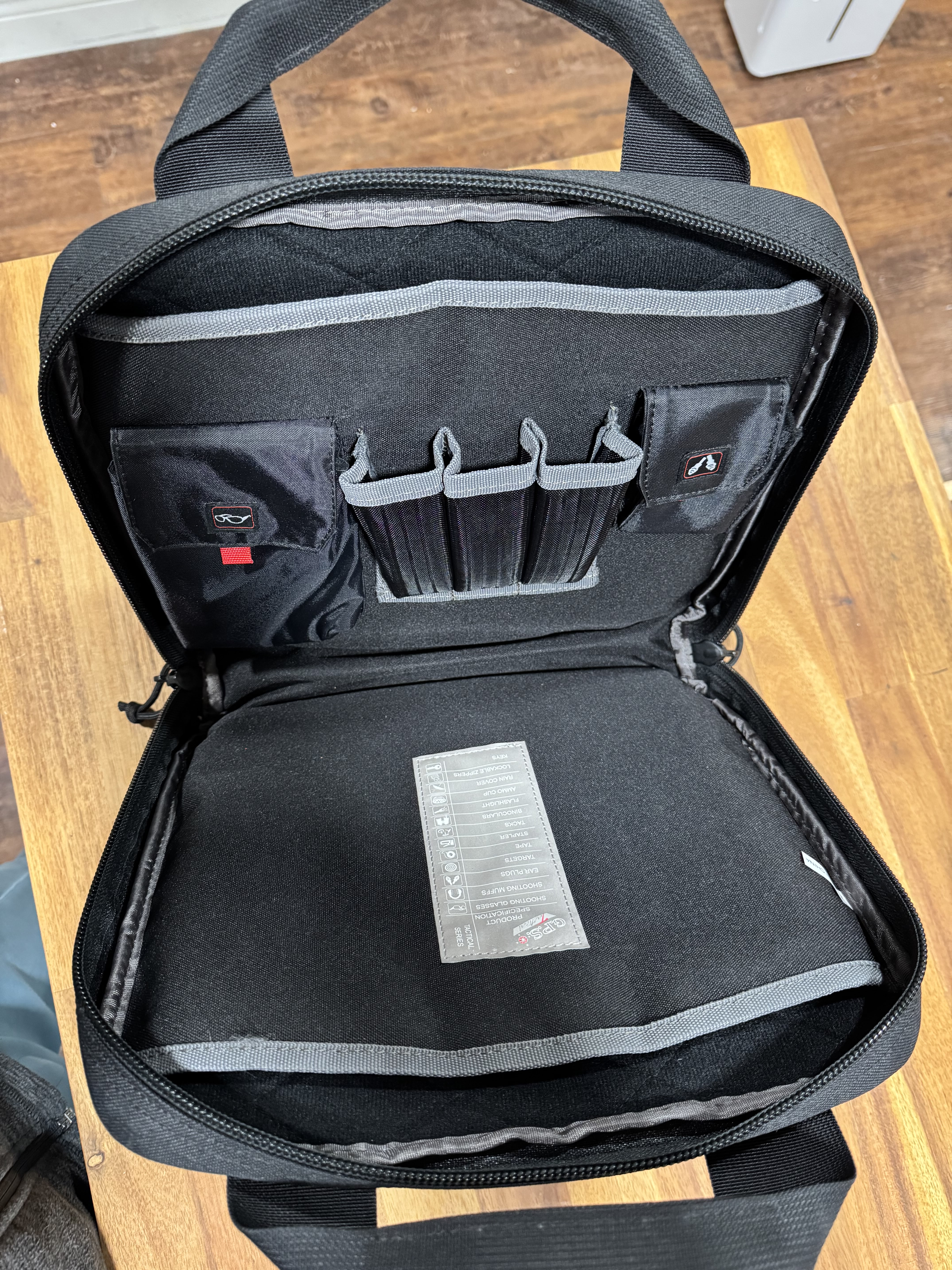 GPS Tactical Double + 2 Pistol Case
