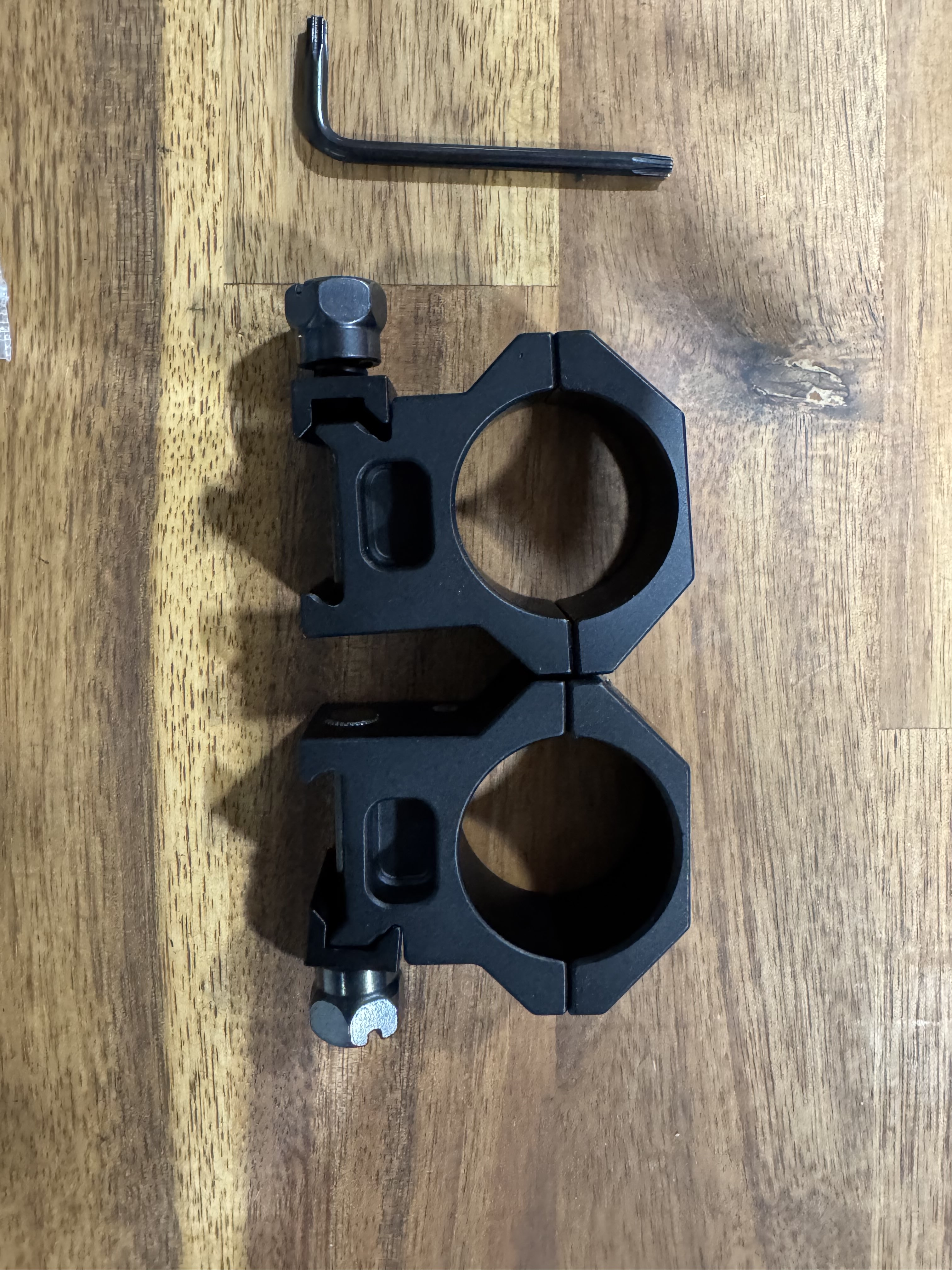 Monstrum Tactical 30mm Precision Picatinny Scope Rings