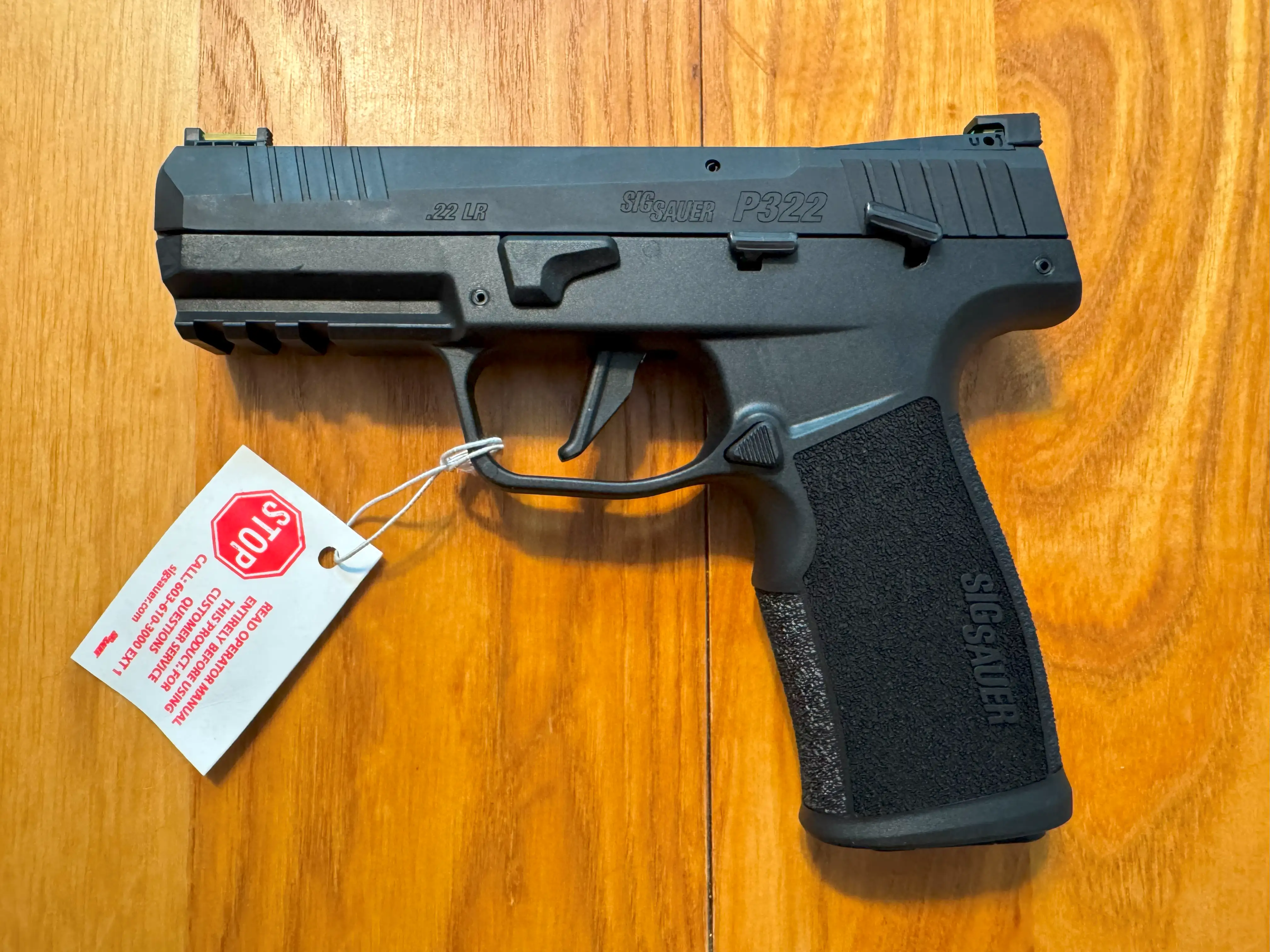 Sig Sauer P322 .22LR Pistol