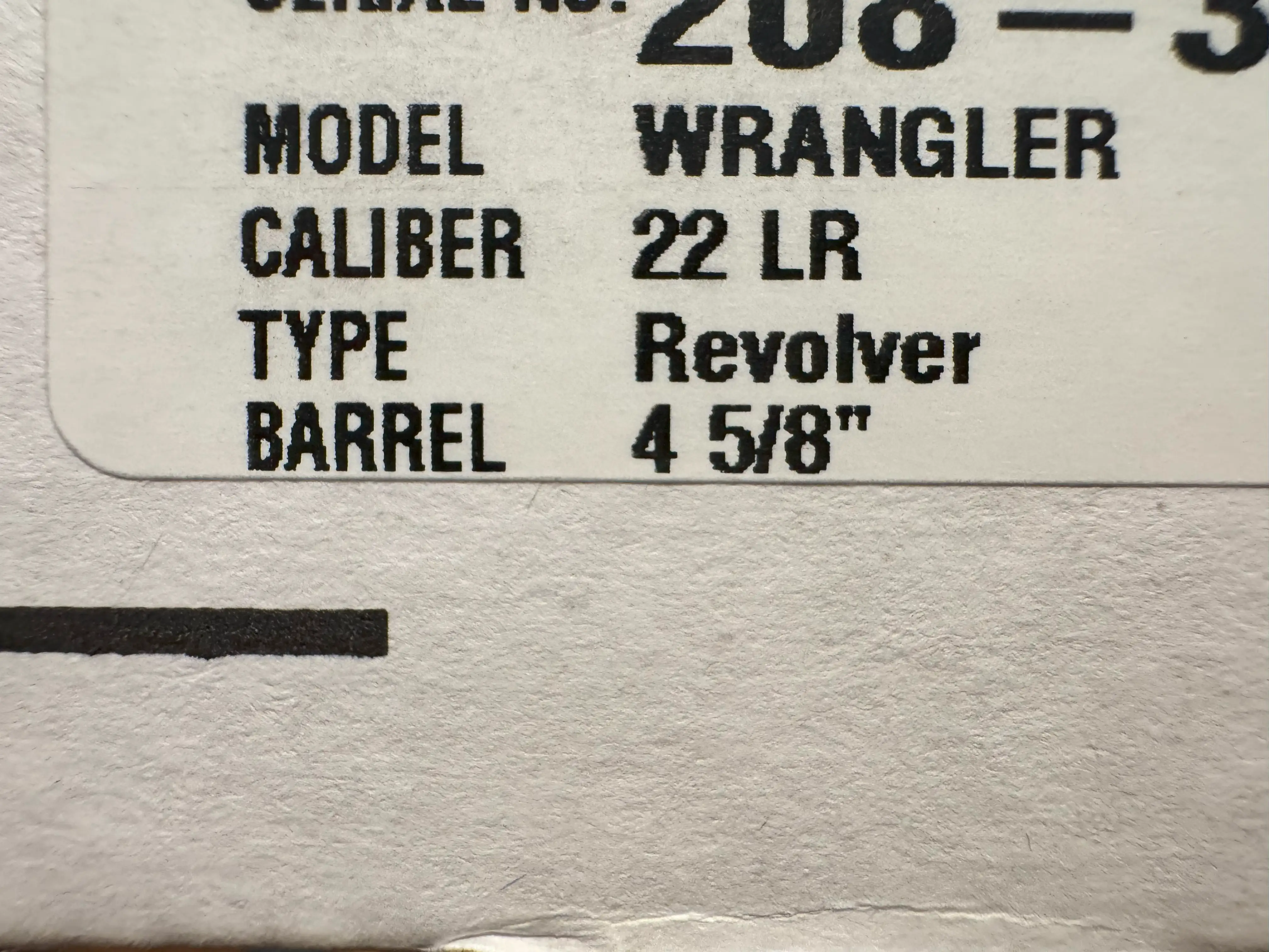 Ruger Wrangler .22 LR Single-Action Revolver
