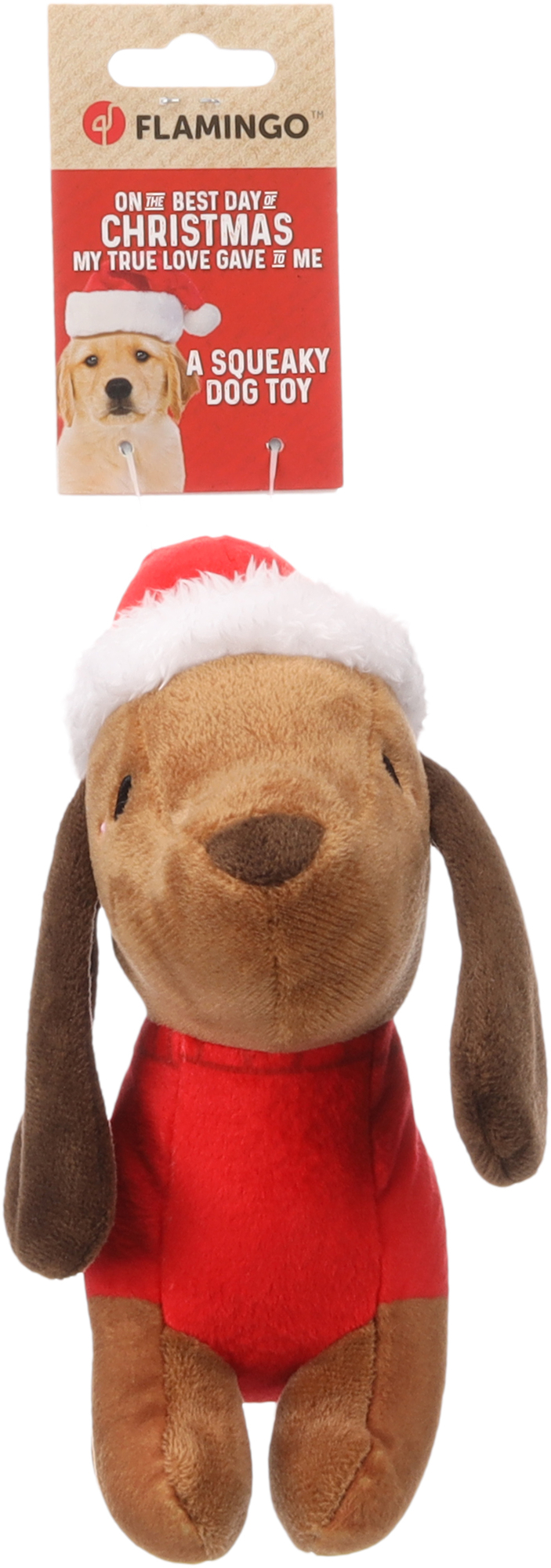 Peluche de Noël Teckel