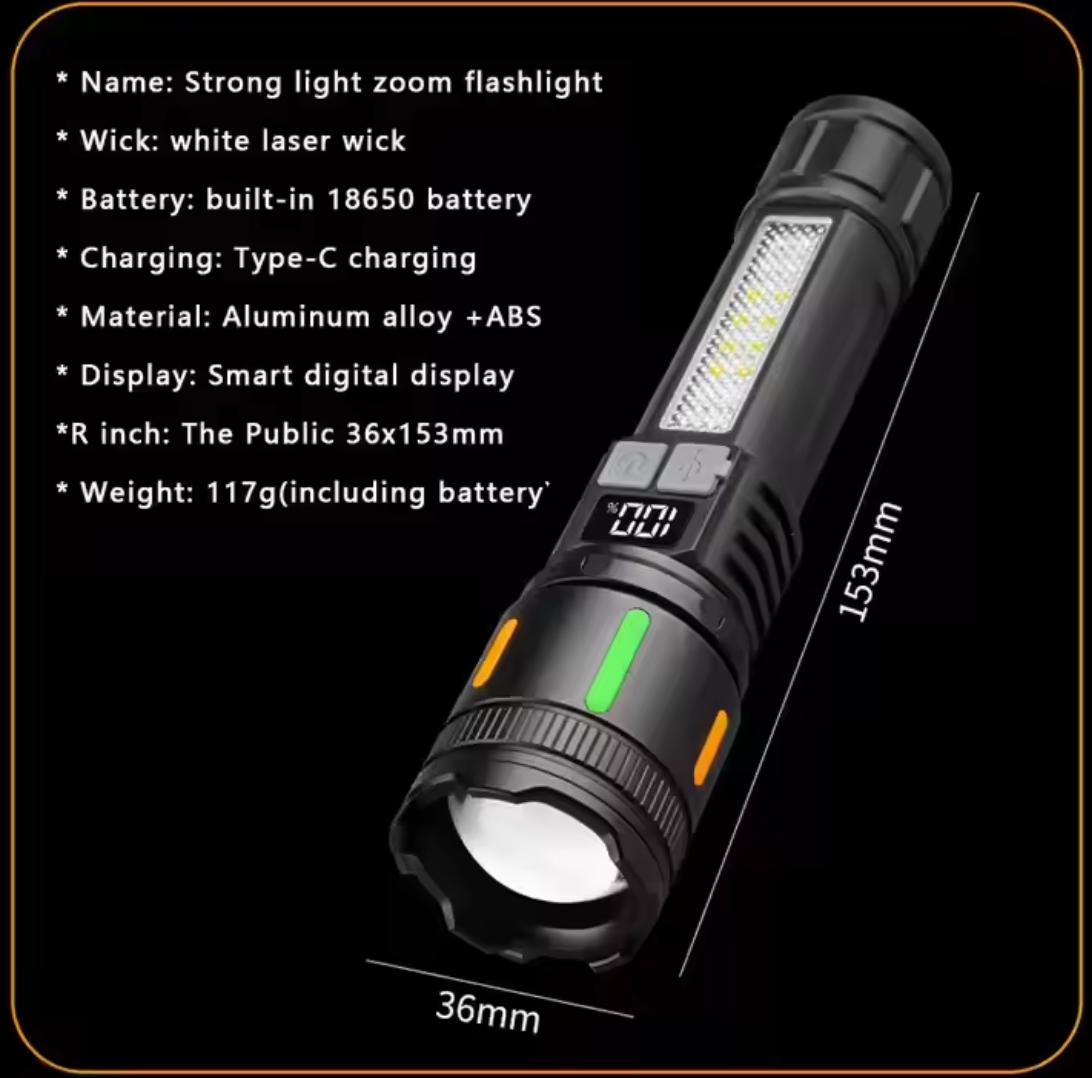 Rechargeable LED Flashlight