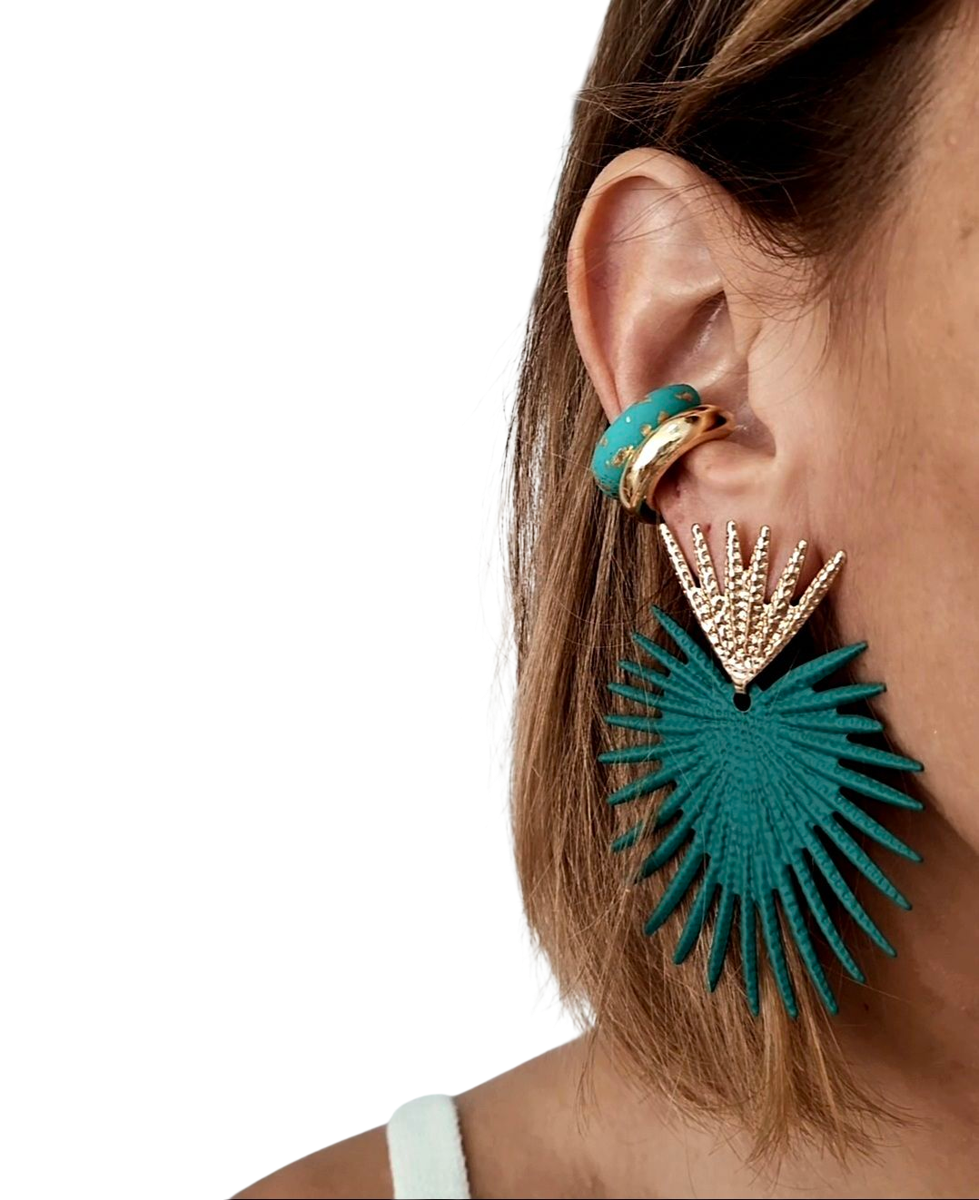 Pendientes  en forma de estrella ☆