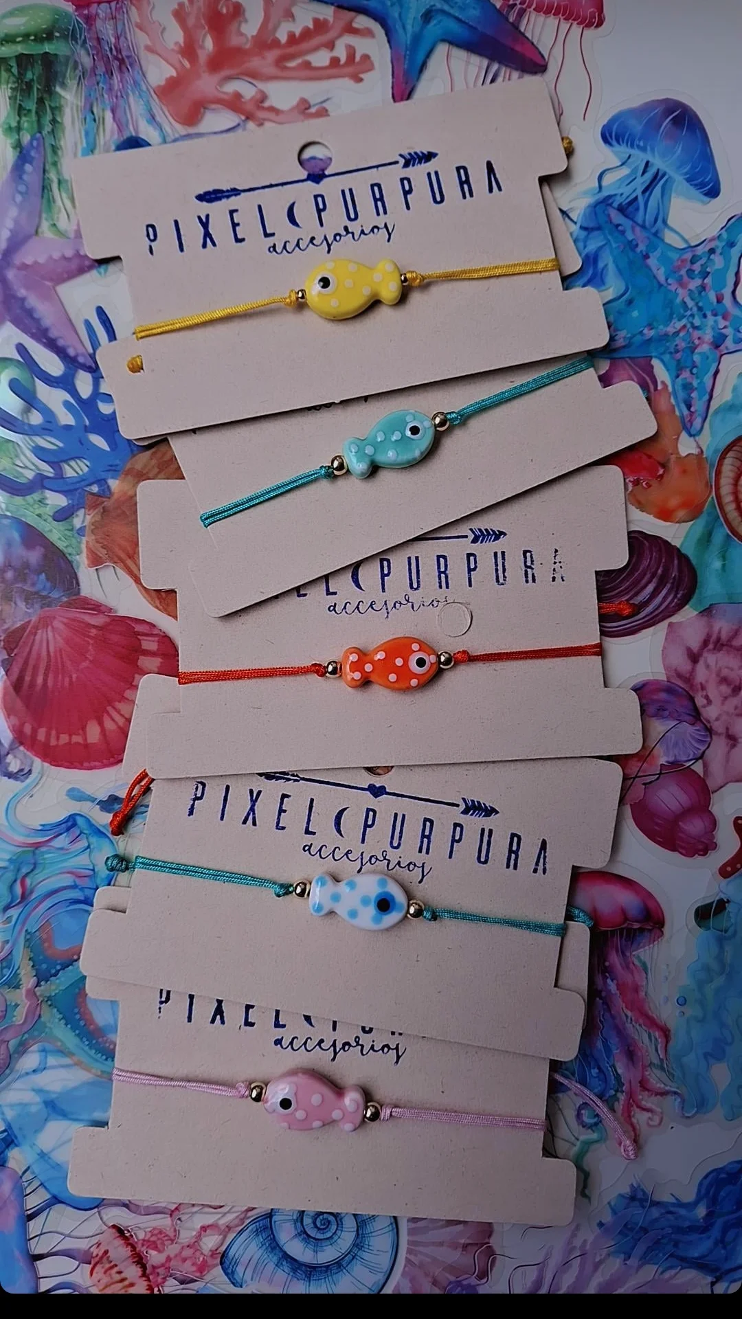 Pulseras peces ☆