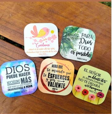 IMANES SUBLIMADOS 6 X 6