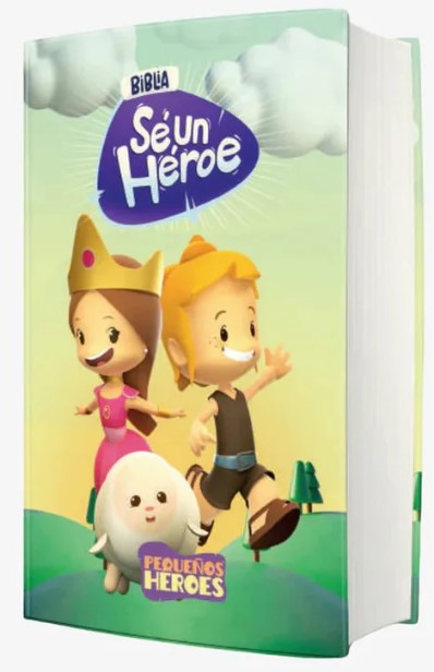 Biblia Traducción al Lenguaje Actual letra grande tapa dura Héroes verde canto blanco