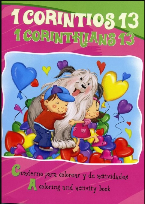 1 De Corintios 13 - Libro de Colorear Bilingüe