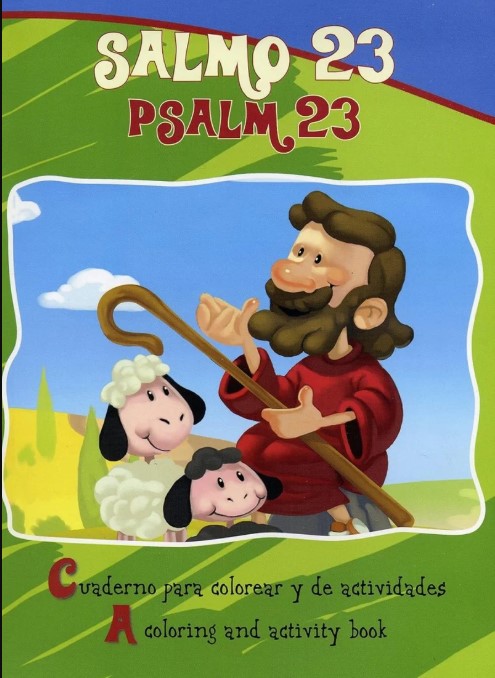 Salmo 23 - Libro de Colorear Bilingüe