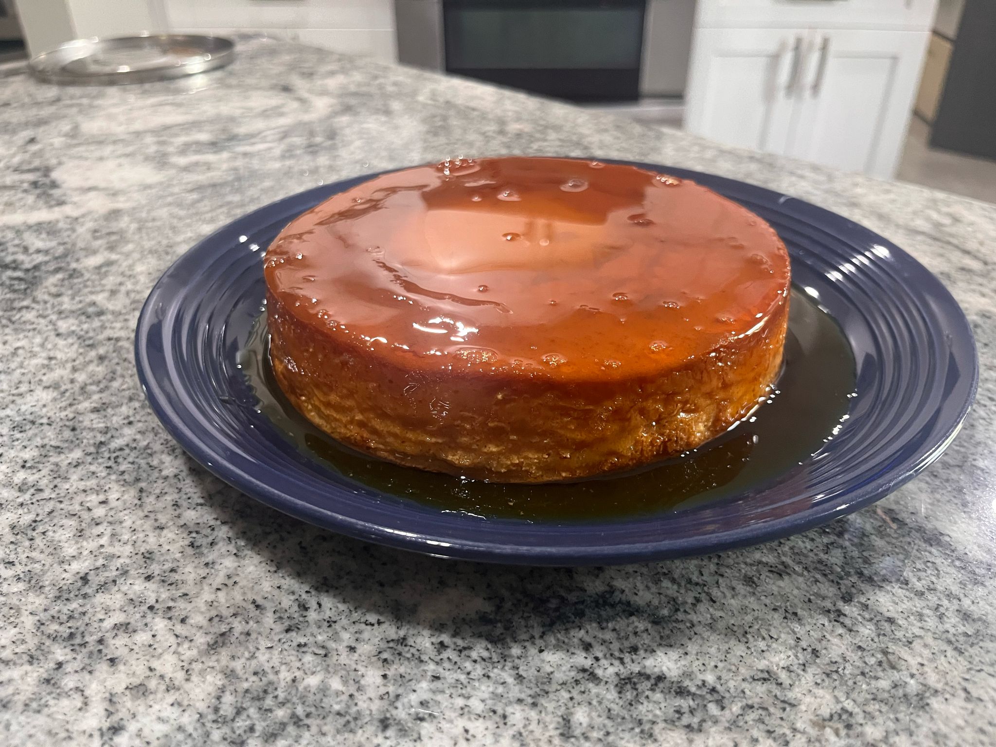 "Golden Caramel Flan"