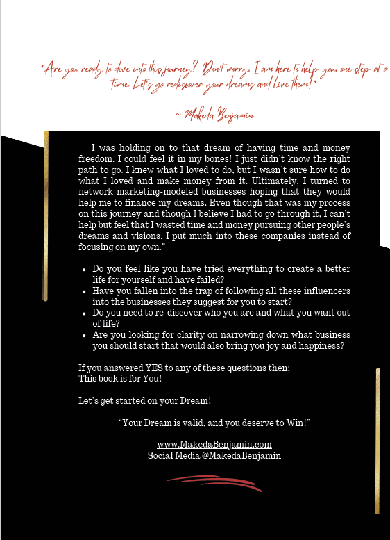 Did that and Failed Book! 