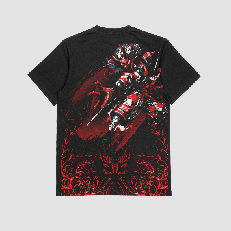 Camiseta com Estampa Artística