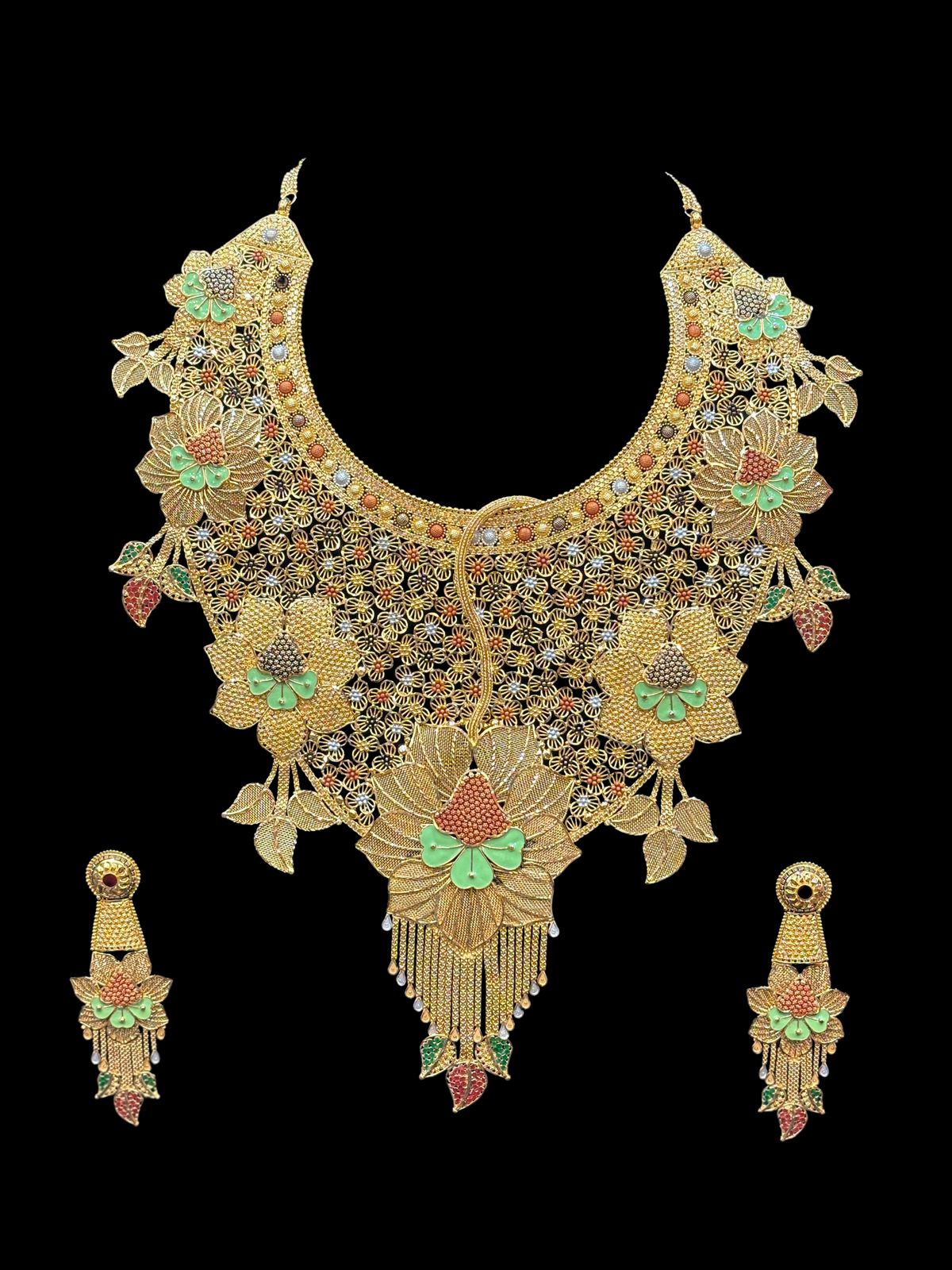 MEENAKRI GOLD NECKLACE 