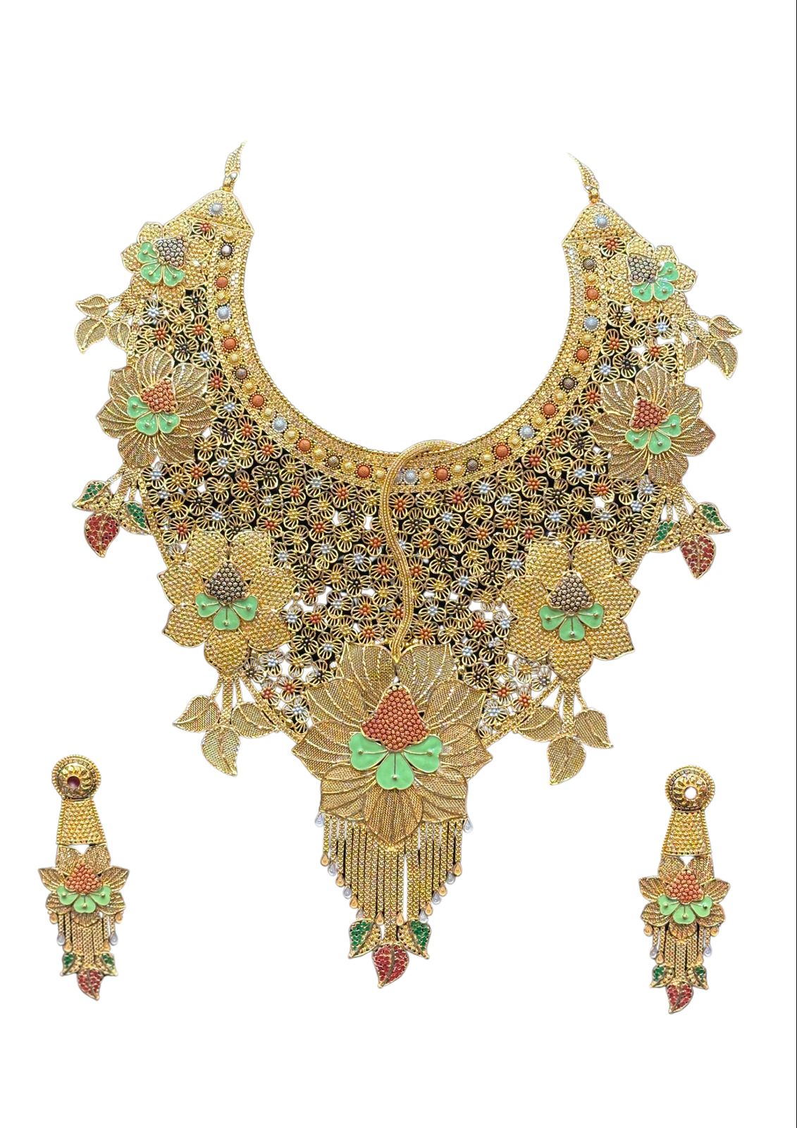 MEENAKRI GOLD NECKLACE