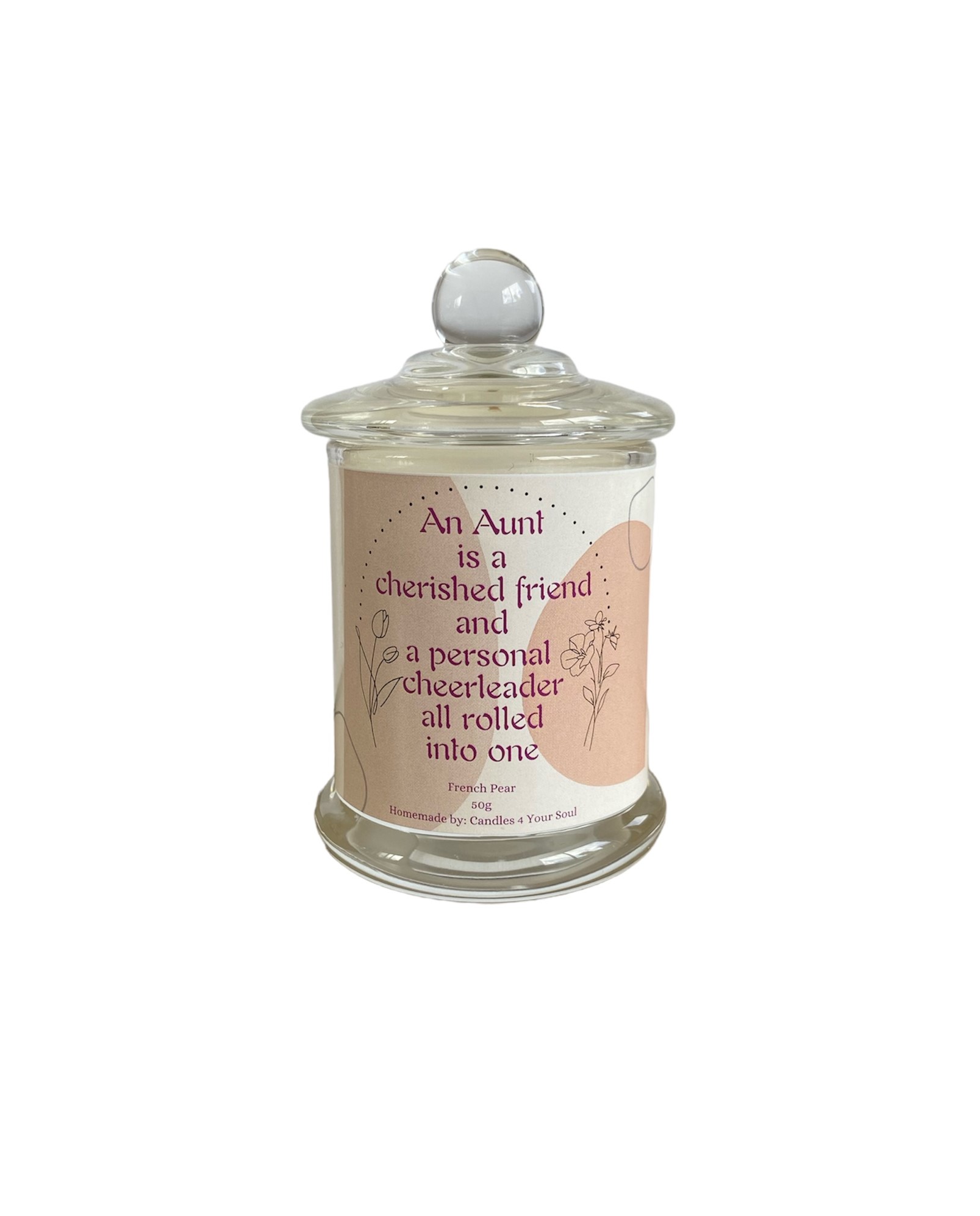 Aunt Candle Gift Box Set
