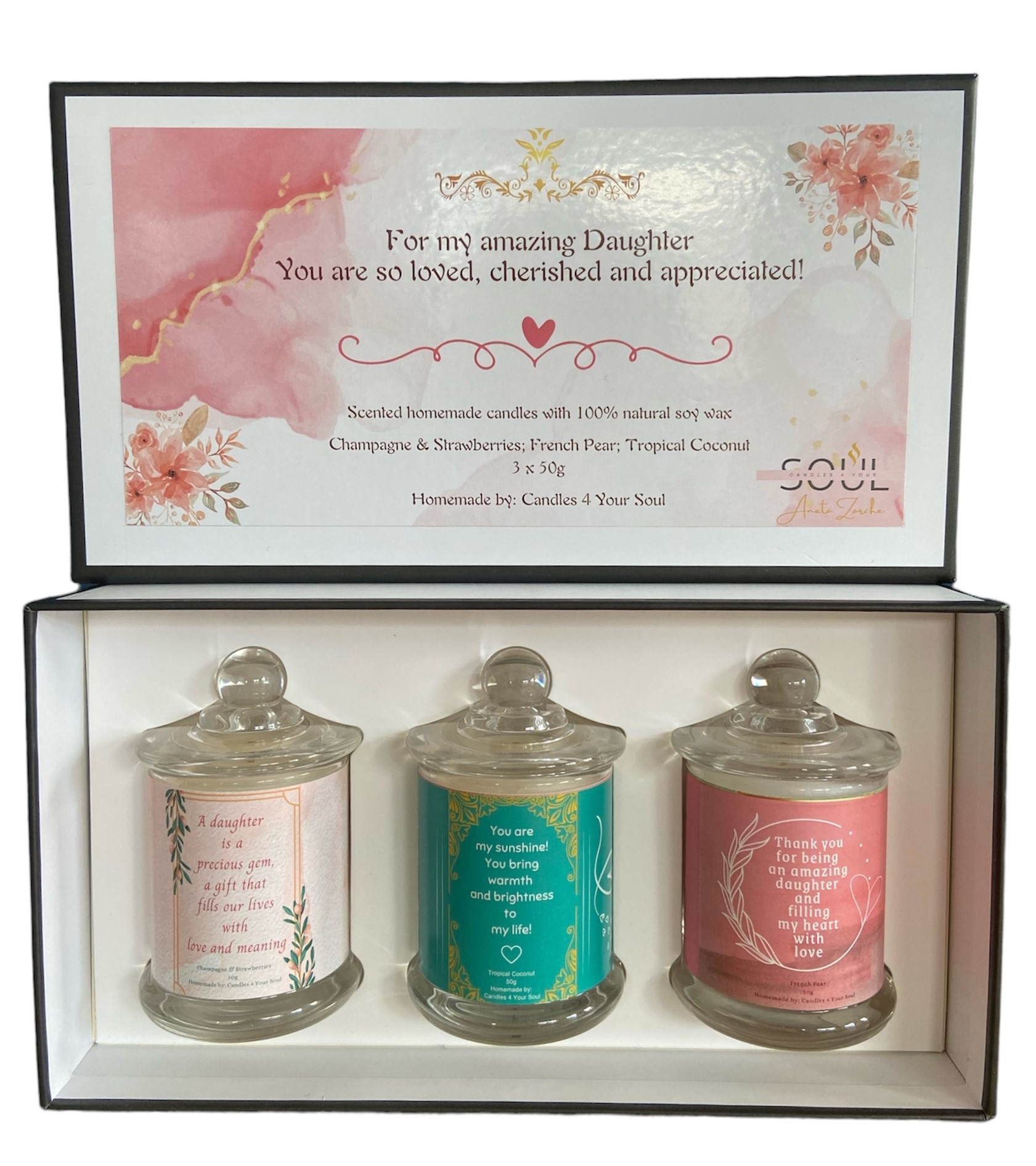 Daughter Candle Gift Box Set