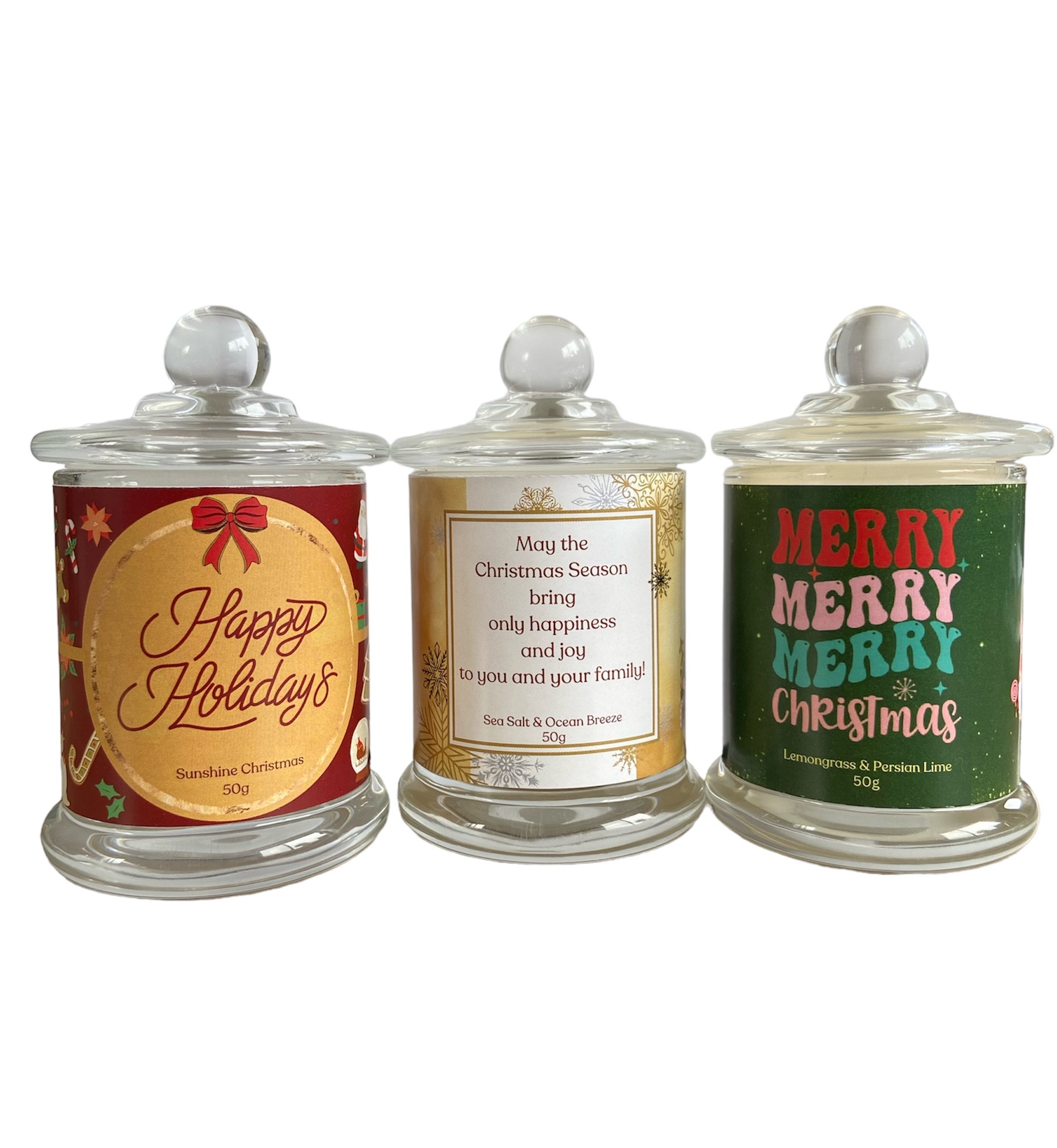 Christmas Candle Gift Box Set