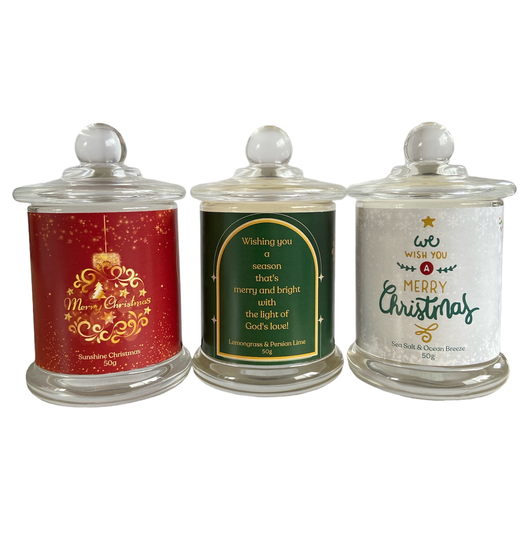Christmas Candle Gift Box Set