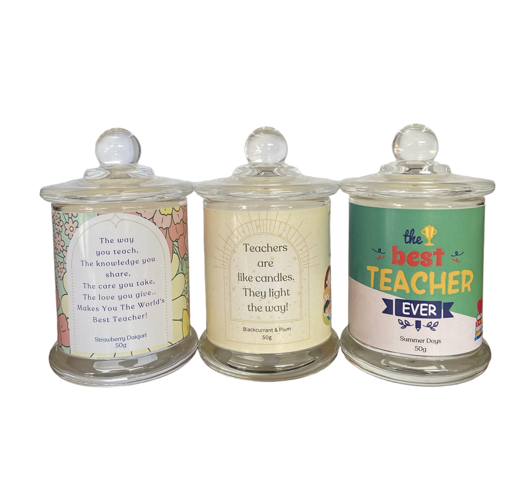 Teachers Candle Gift Box Set