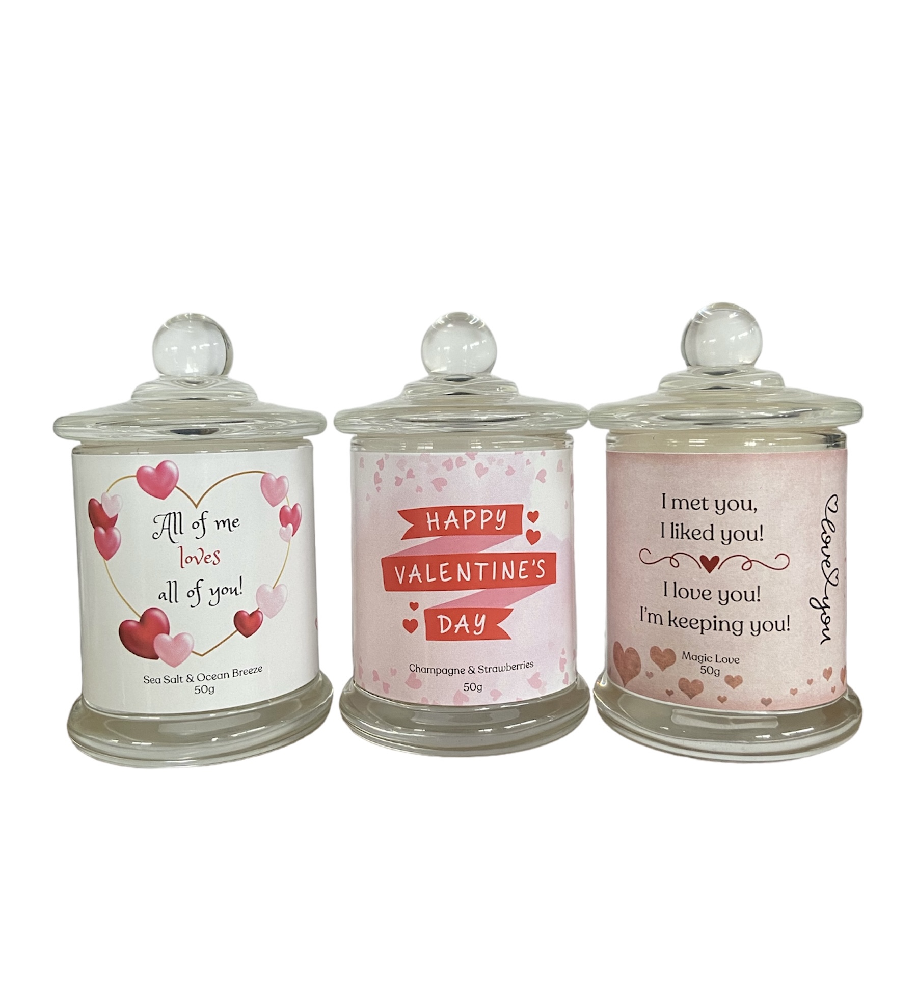 Valentine's Day Candle Gift Box Set